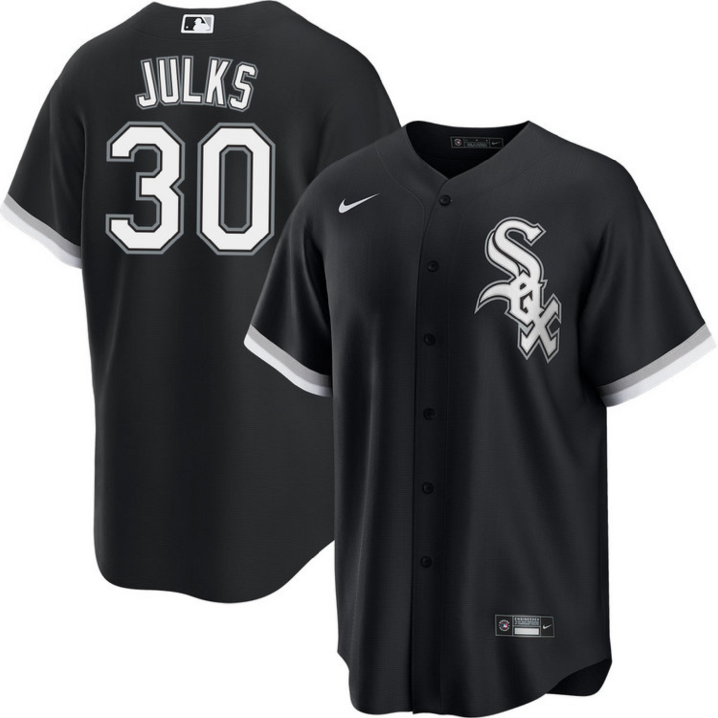 Corey Julks Chicago White Sox 30 Jersey