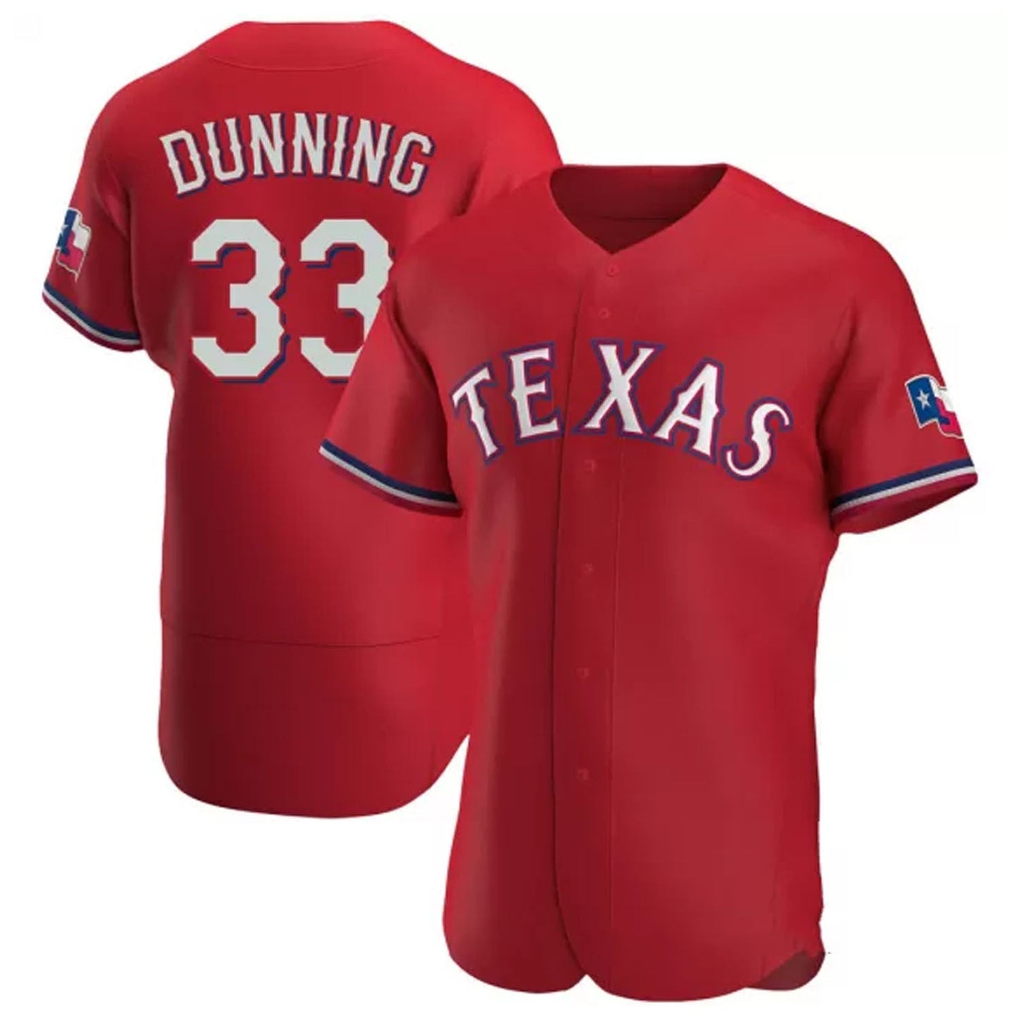 Dane Dunning Texas Rangers 33 Jersey