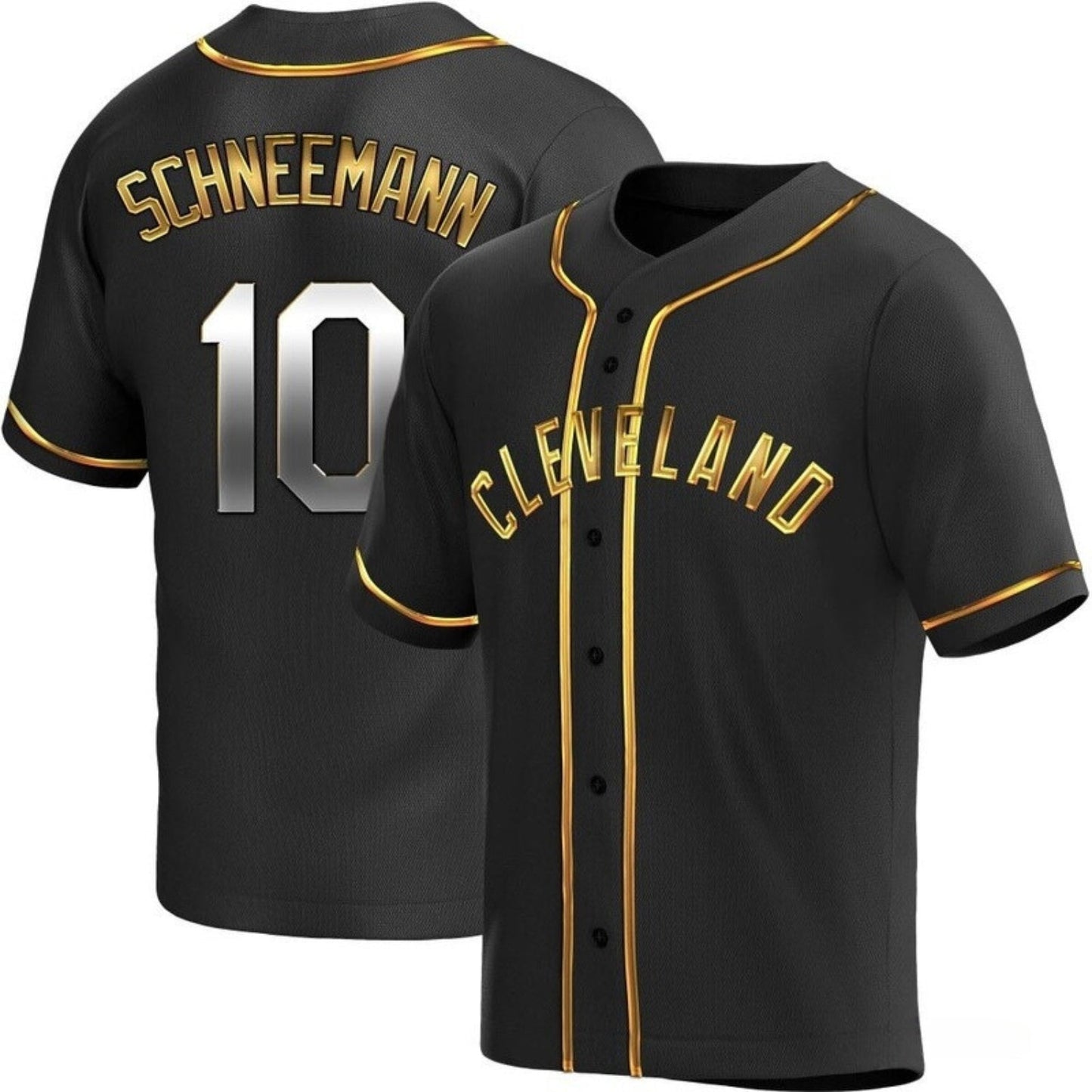 Daniel Schneemann Cleveland Guardians 10 Jersey