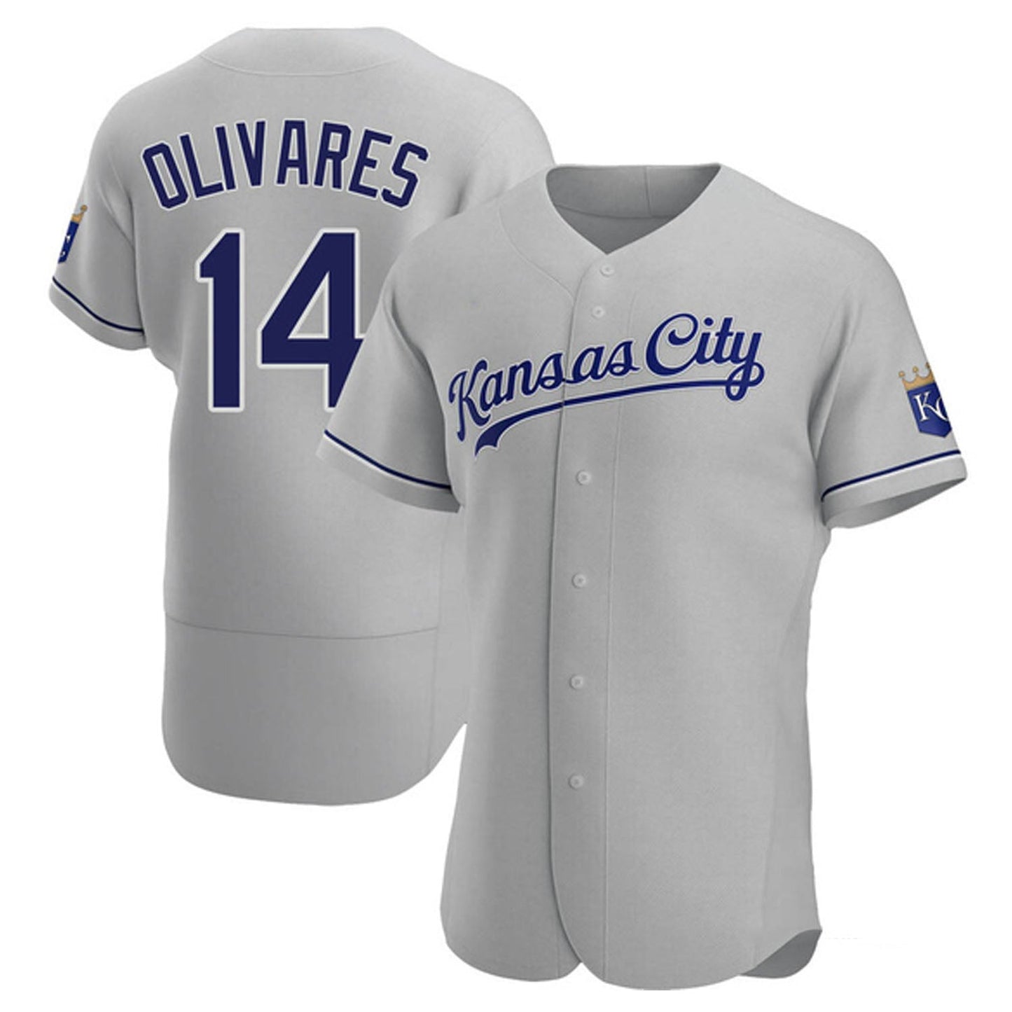 Edward Olivares Kansas City Royals 14 Jersey