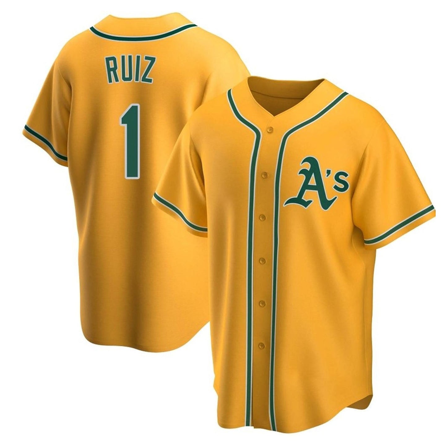Esteury Ruiz Oakland Athletics 1 Jersey