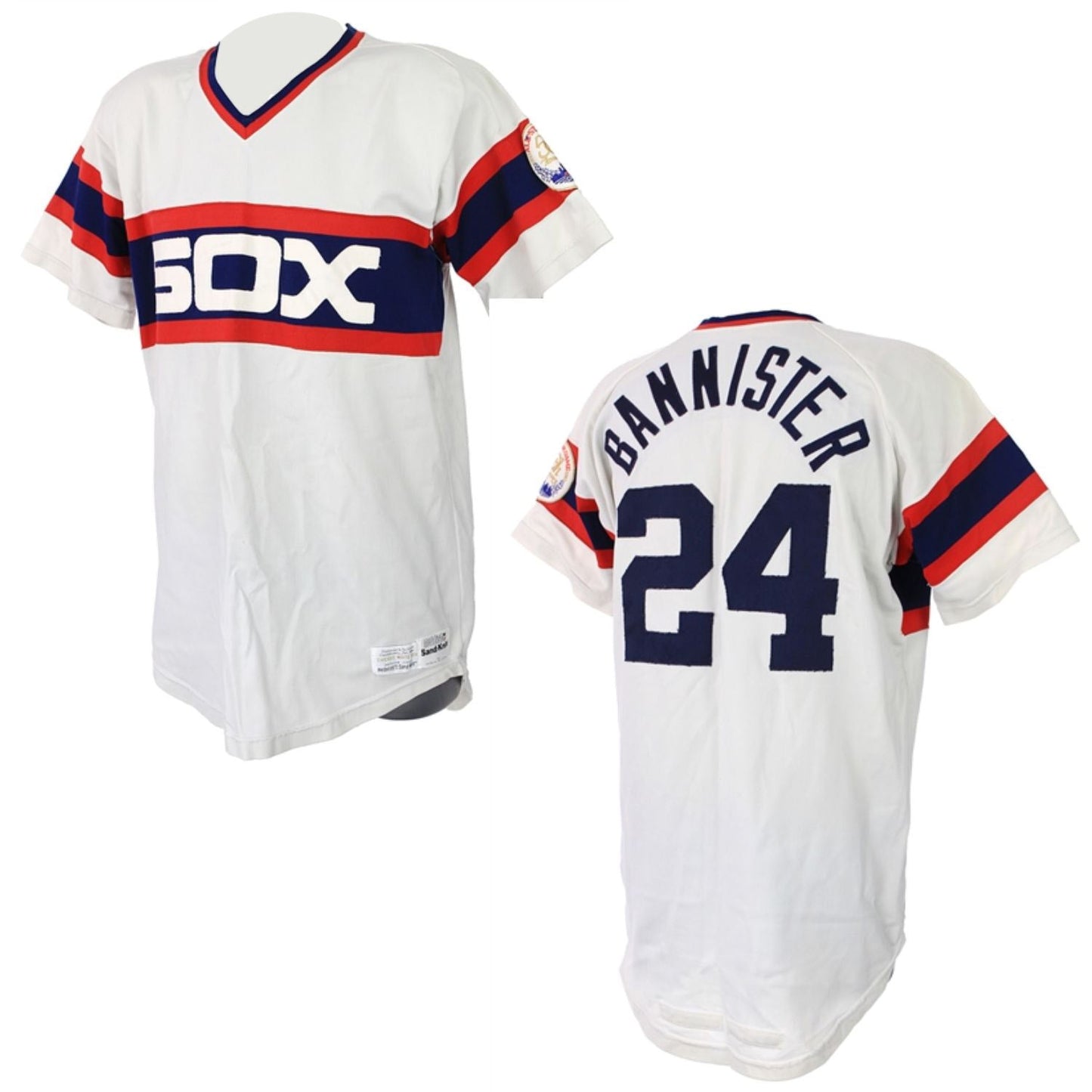 Floyd Bannister Chicago White Sox 24 Jersey