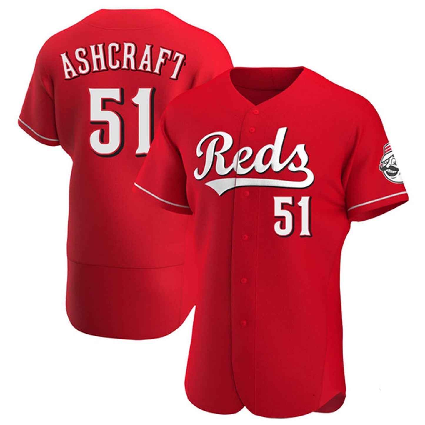Graham Ashcraft Cincinnati Reds 51 Jersey