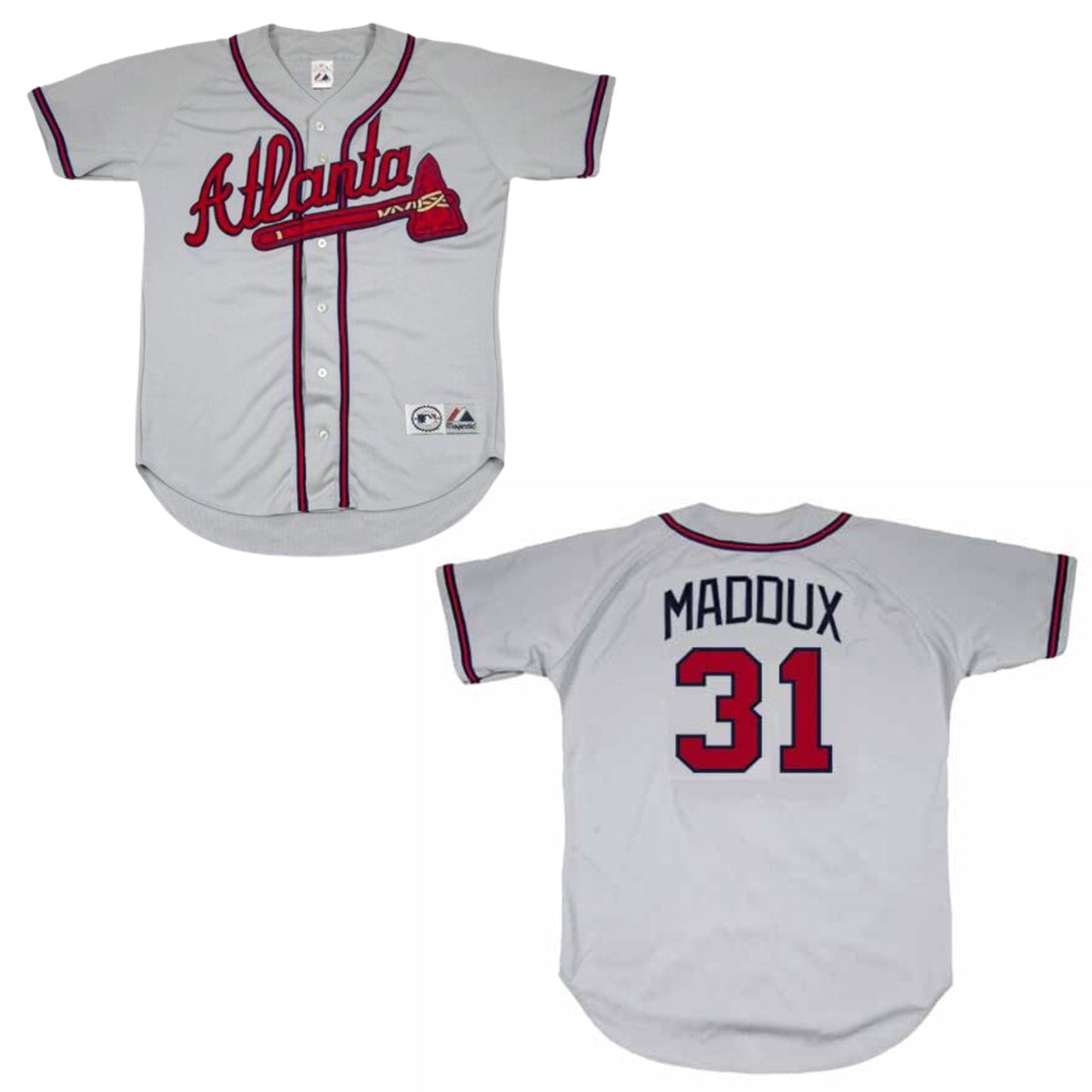 Greg Maddux Atlanta Braves 31 Jersey