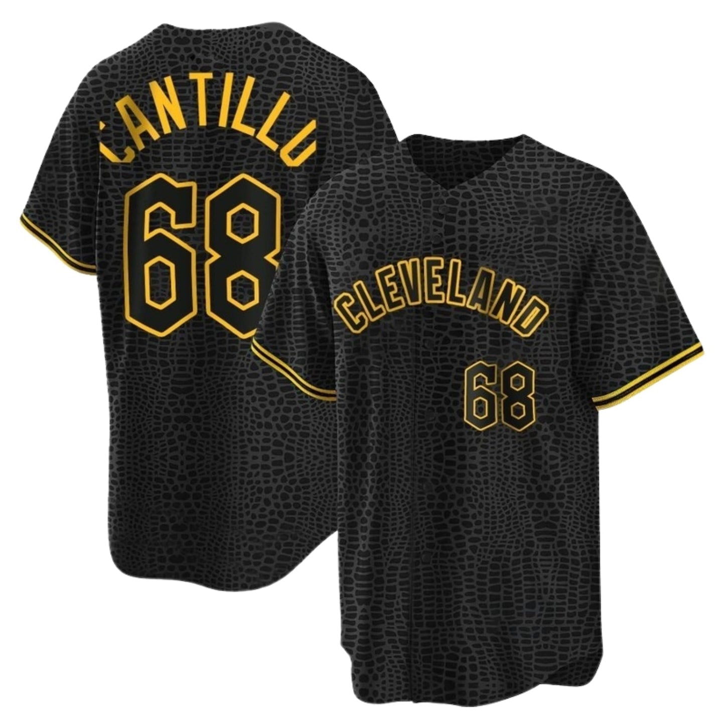 Joey Cantillo Cleveland Guardians 68 Jersey