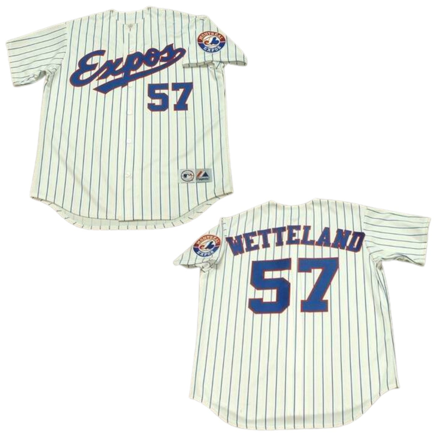 John Wetteland Montreal Expos 57 Jersey