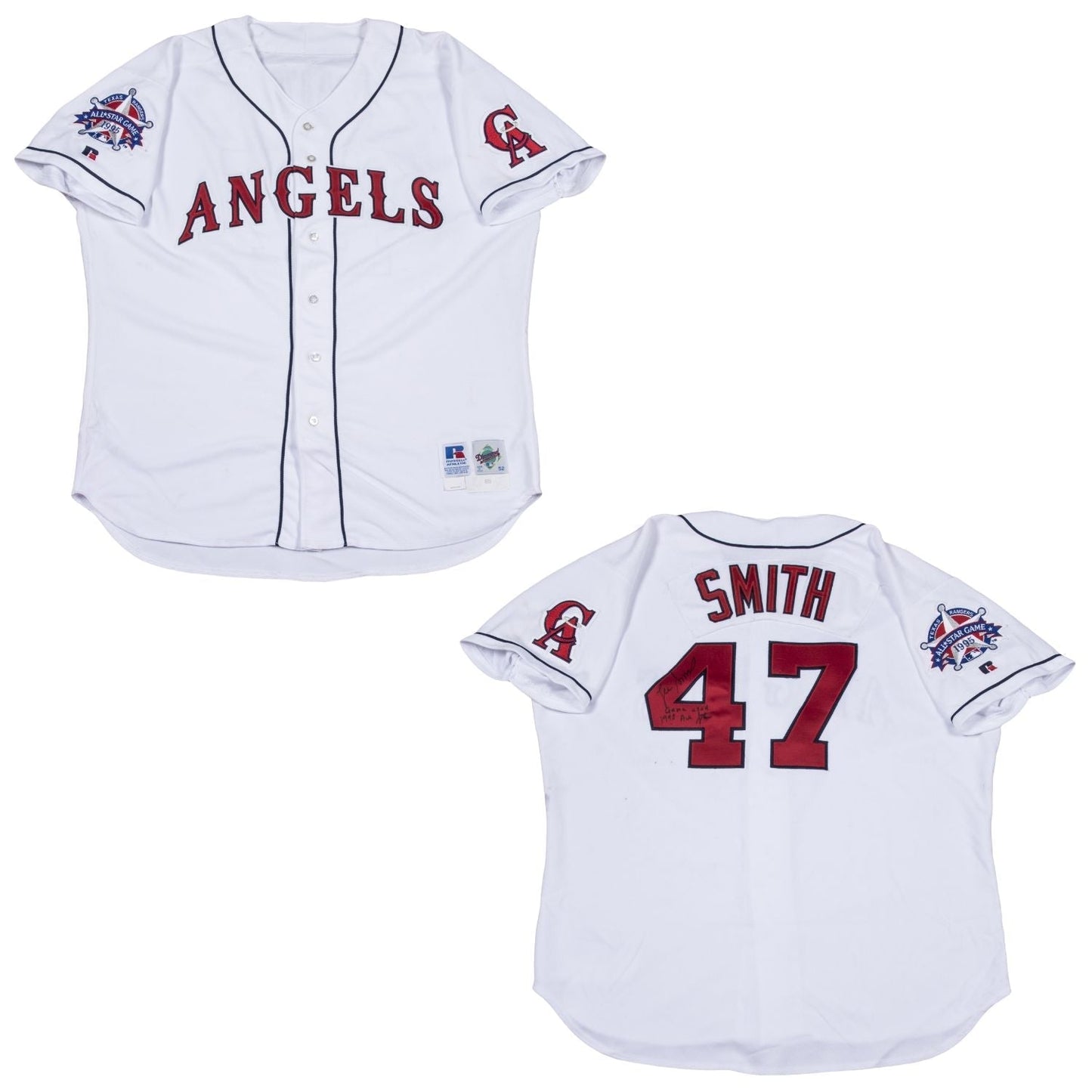 Lee Smith California Angels 47 Jersey