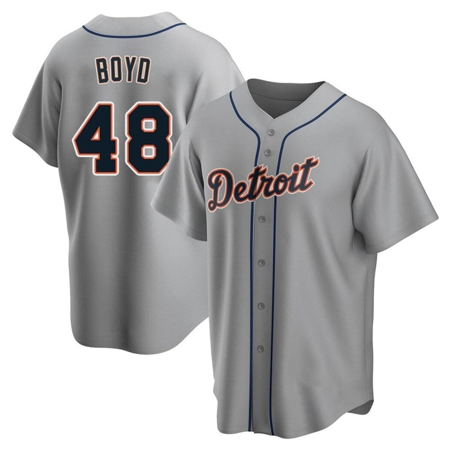 Matthew Boyd Detroit Tigers 48 Jersey
