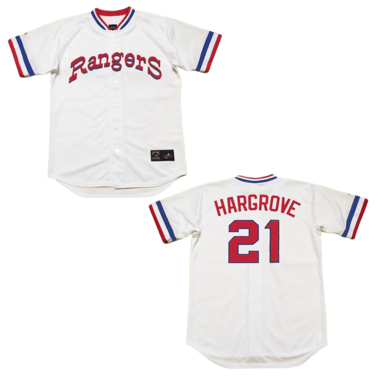 Mike Hargrove Texas Rangers 21 Jersey