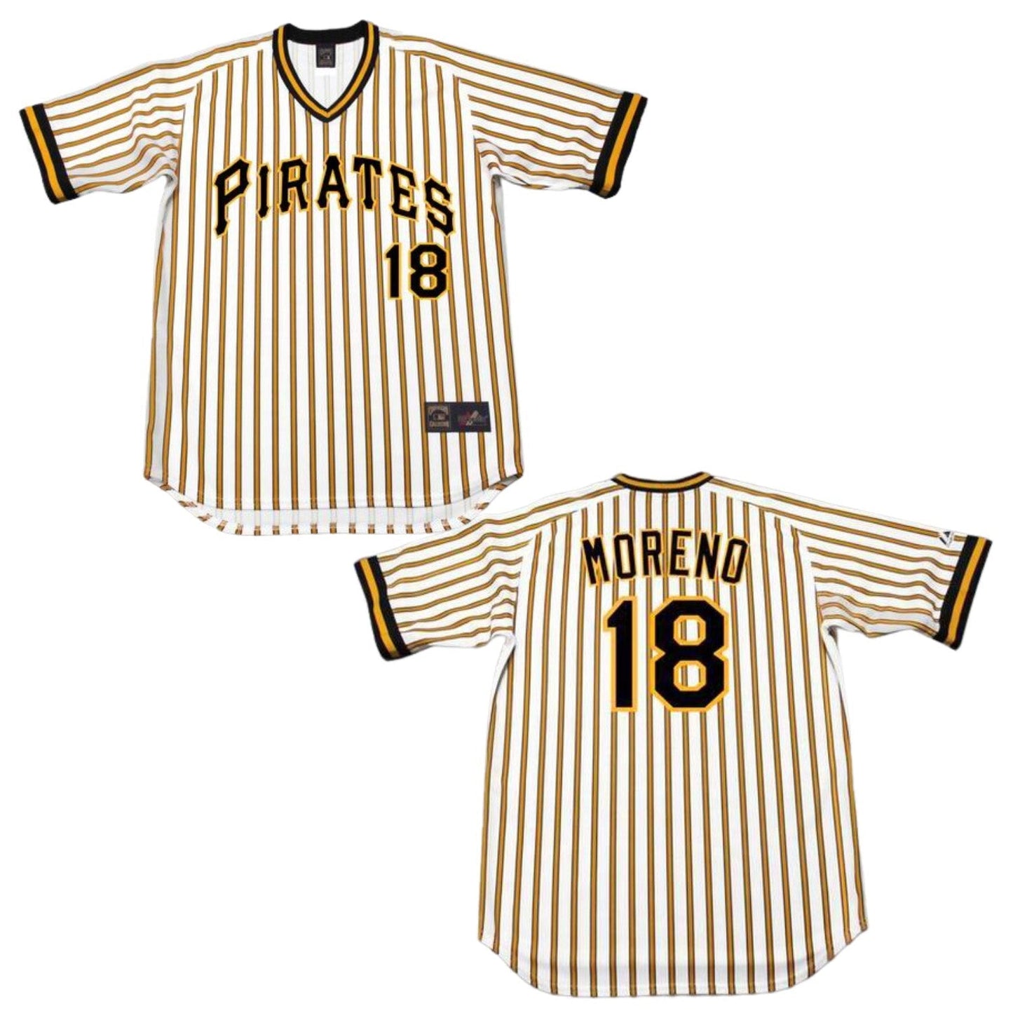 Omar Moreno Pittsburgh Pirates 18 Jersey