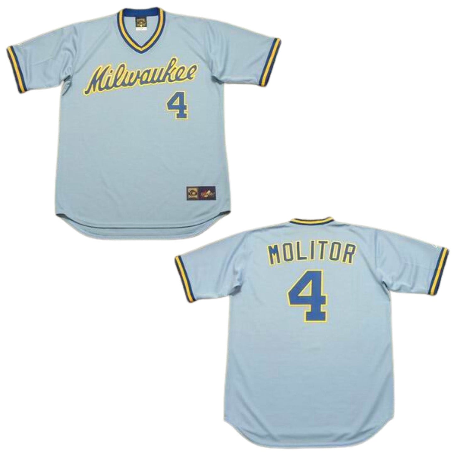 Paul Molitor Milwaukee Brewers 4 Jersey