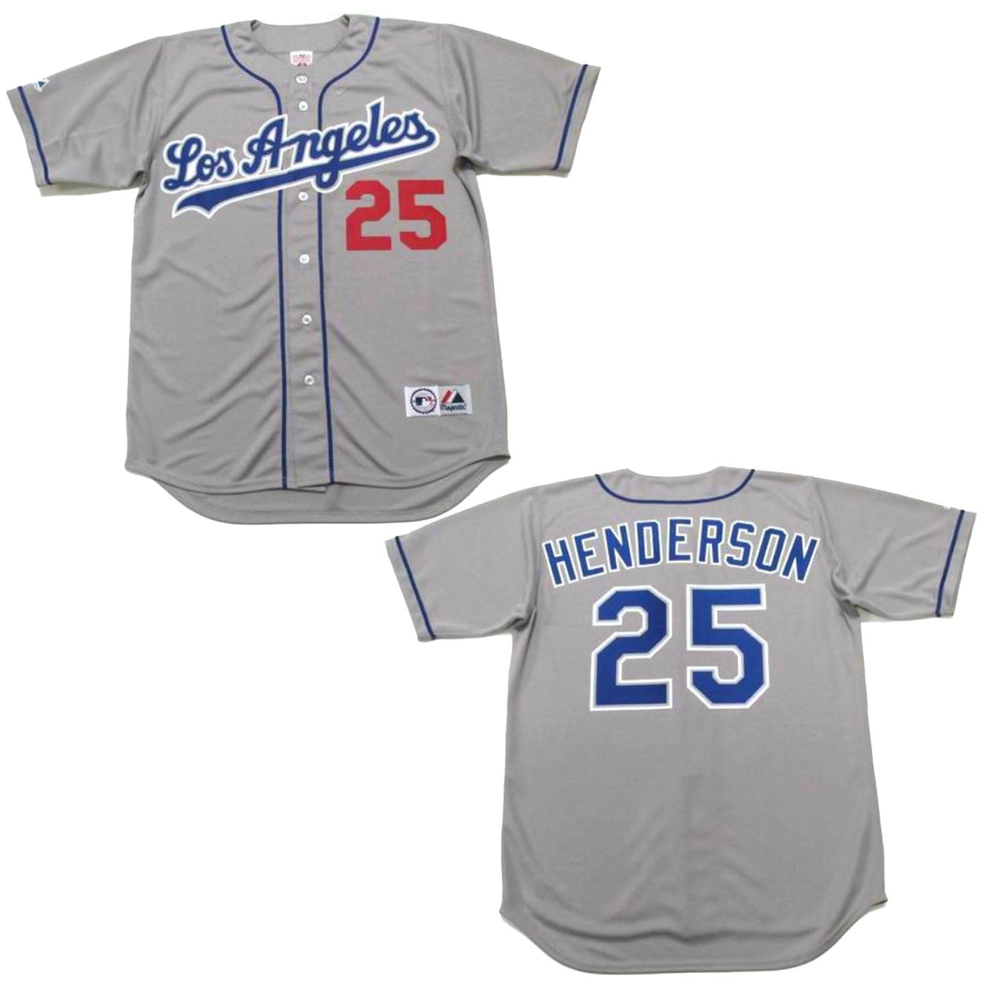 Rickey Henderson Los Angeles Dodgers 25 Jersey