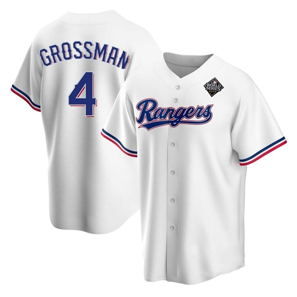 Robbie Grossman Texas Ranger 4 Jersey