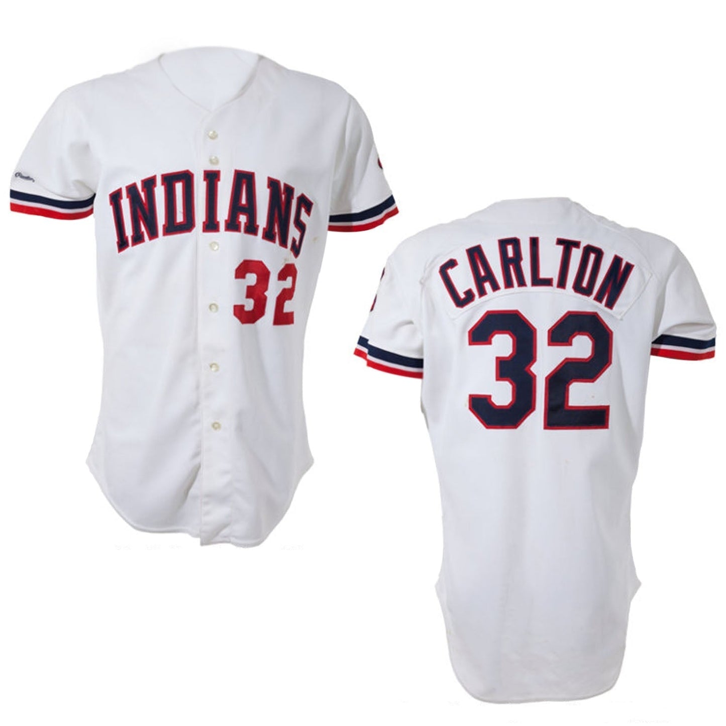 Steve Carlton Cleveland Indians 32 Jersey