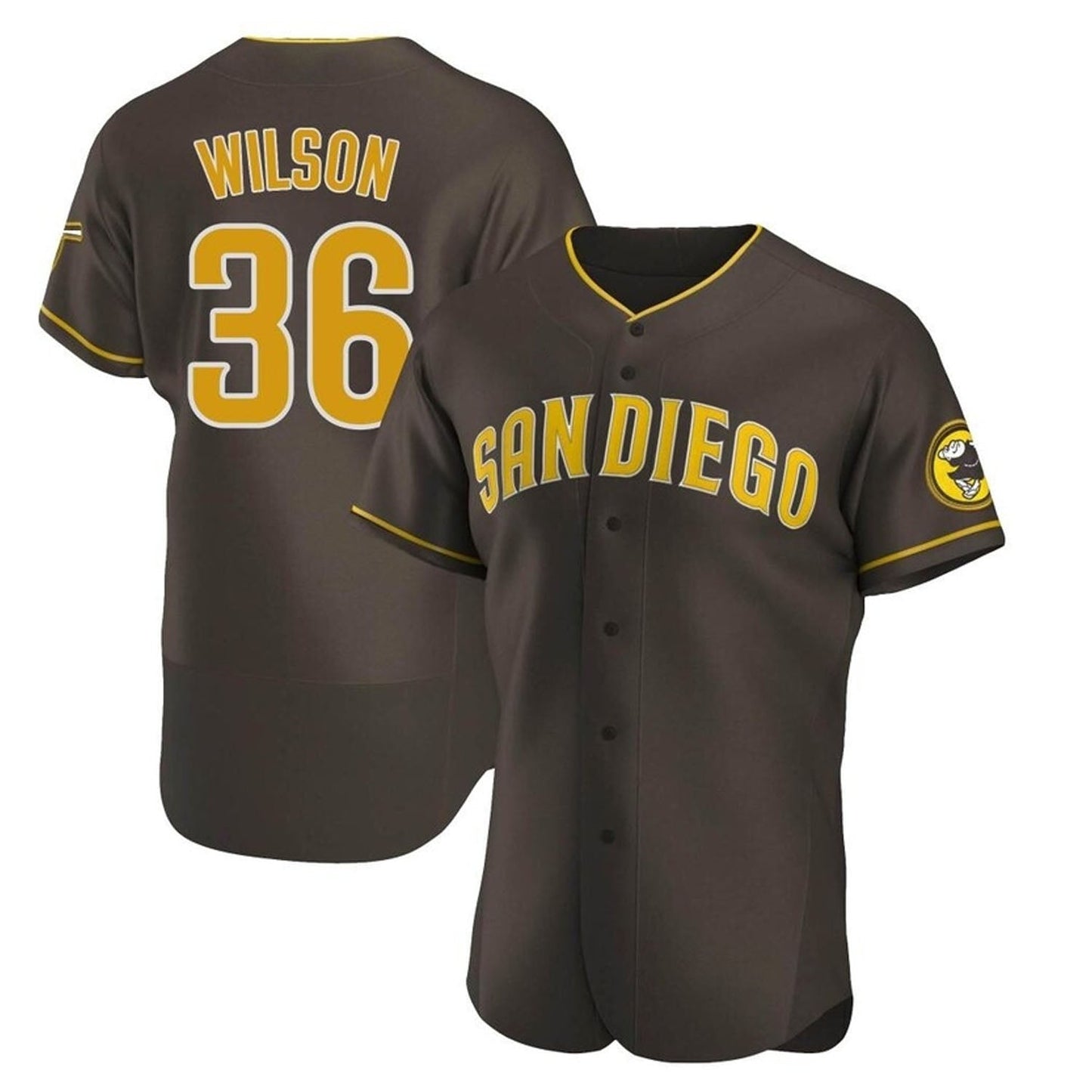 Steven Wilson San Diego Padres 36 Jersey
