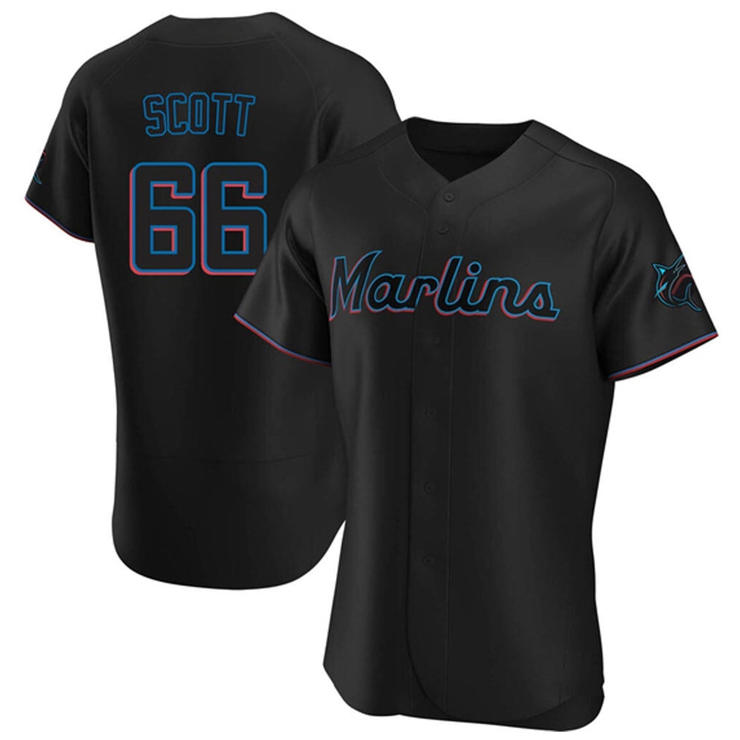 Tanner Scott Miami Marlins 66 Jersey