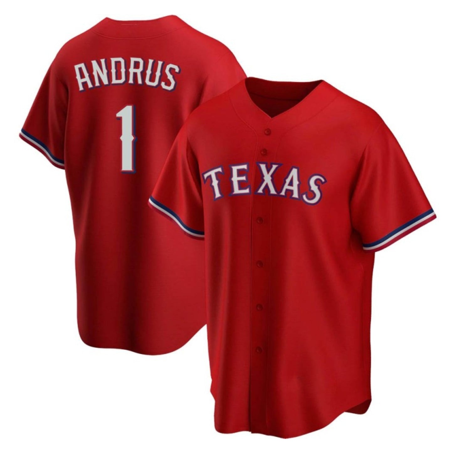 Elvis Andrus Texas Rangers 1 Jersey