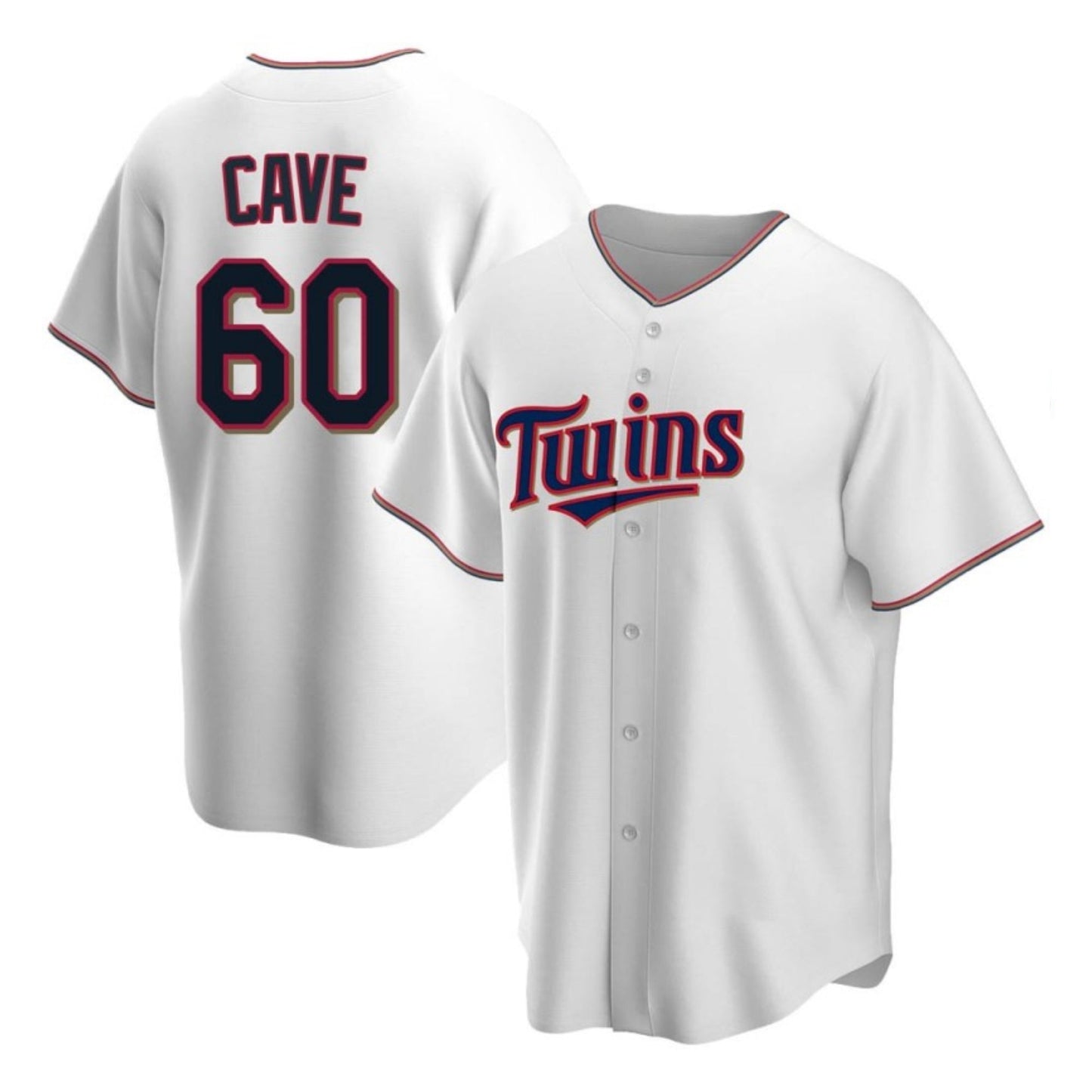 Jake Cave Minnesota Twins 60 Jersey