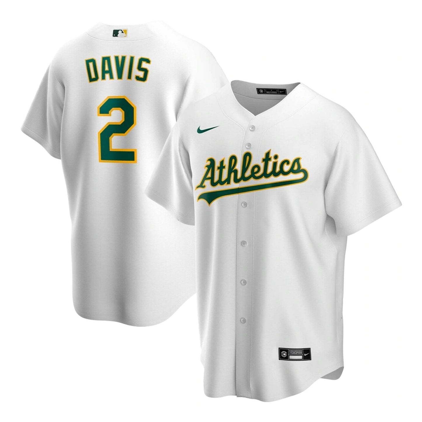 Khris Davis Oakland Athletics 2 Jersey