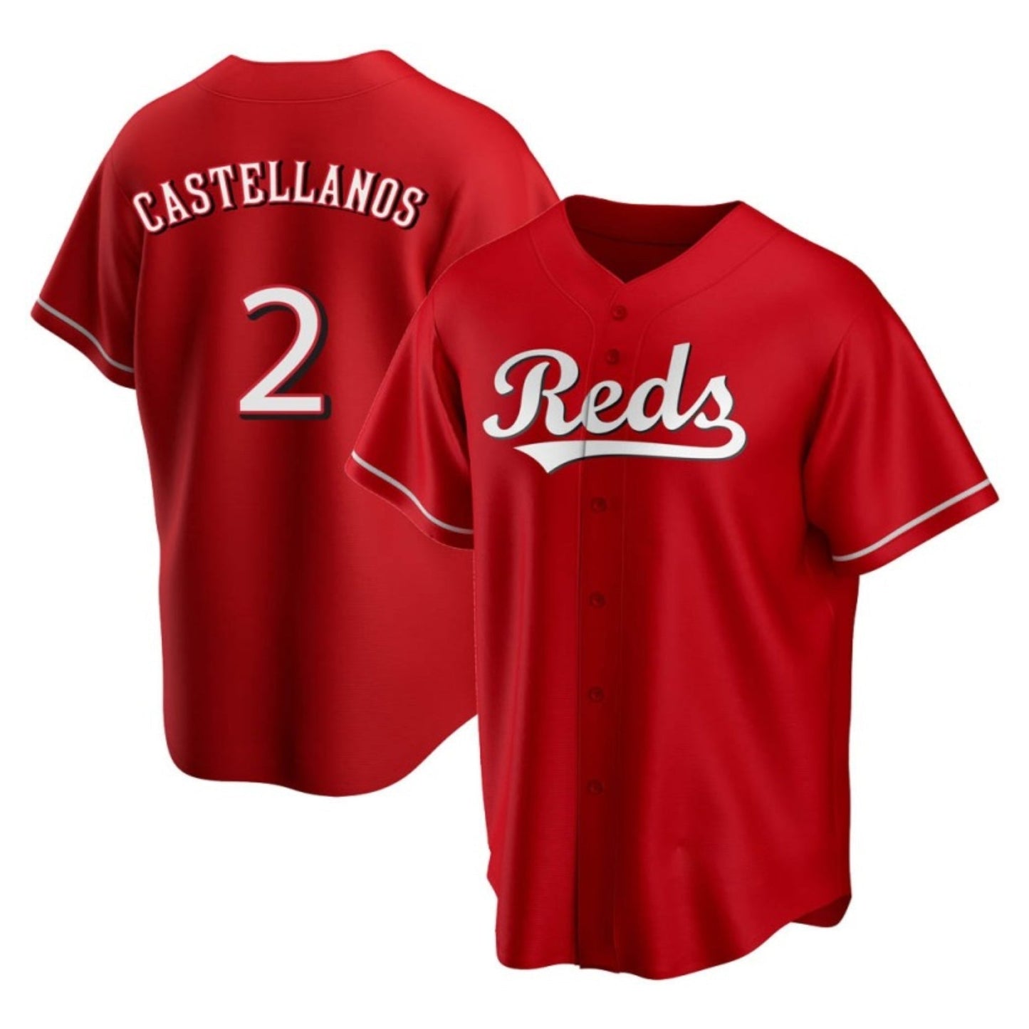Nick Castellanos Cincinnati Reds 2 Jersey