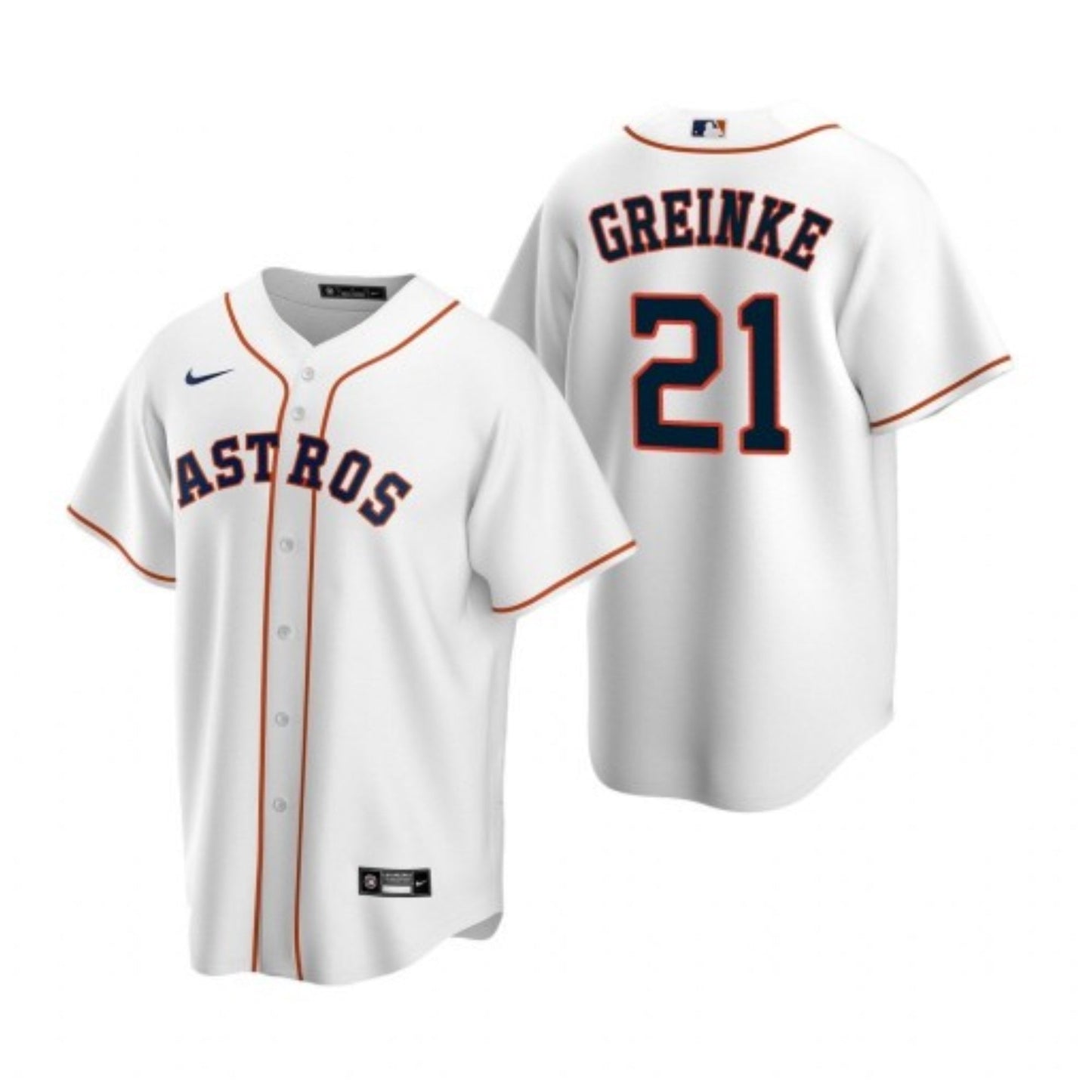Zack Greinke Houston Astros 21 Jersey