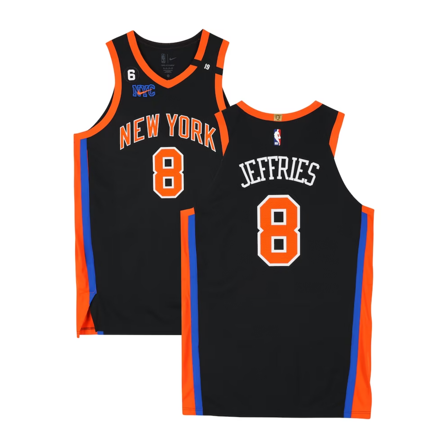 Daquan Jeffries New York Knicks 8 Jersey