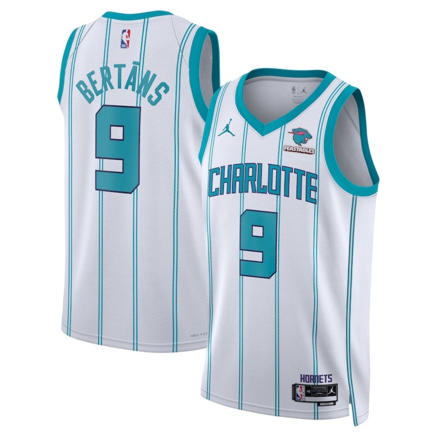 Davis Bertans Charlotte Hornets 9 Jersey