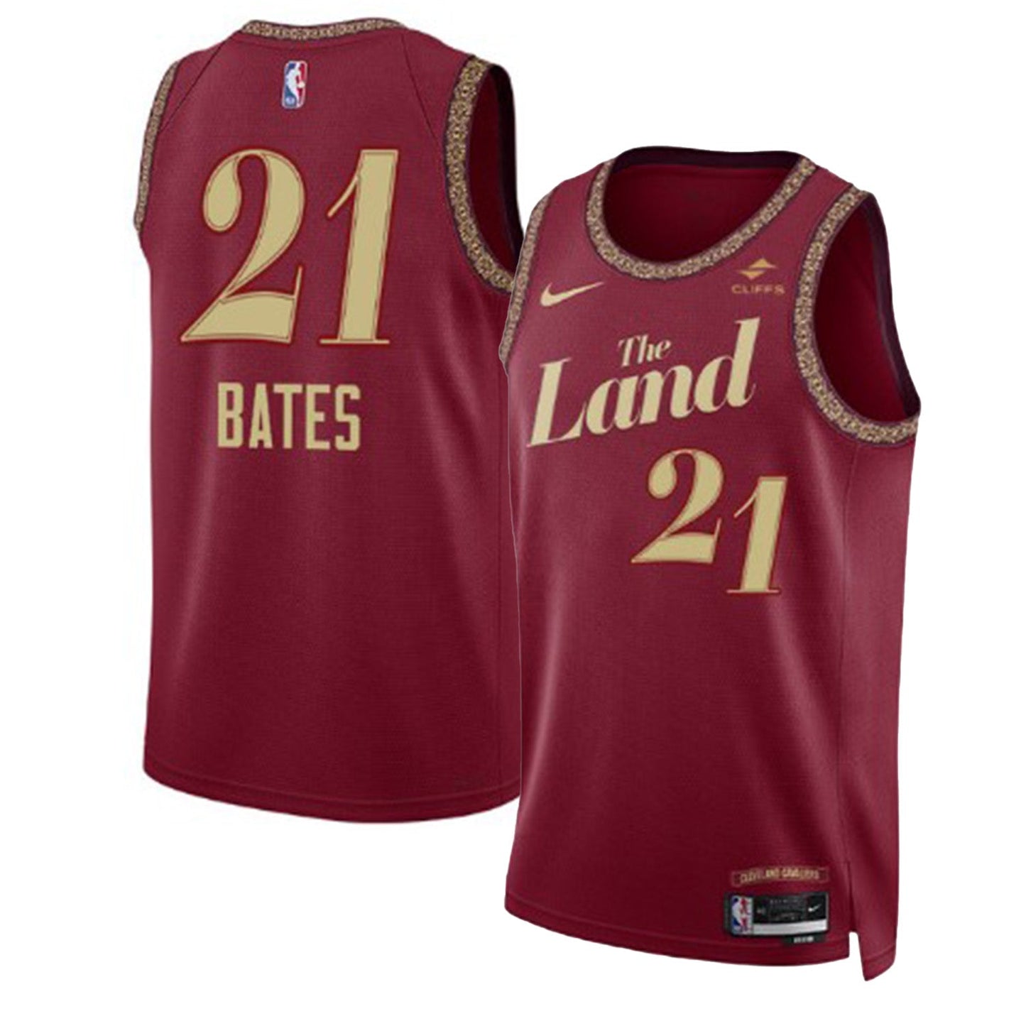 Emoni Bates Cleveland Cavaliers 21 Jersey