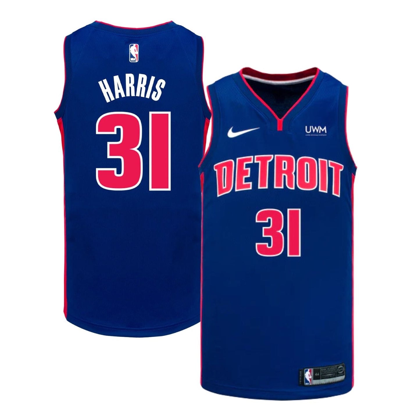 Joe Harris Detroit Pistons 31 Jersey