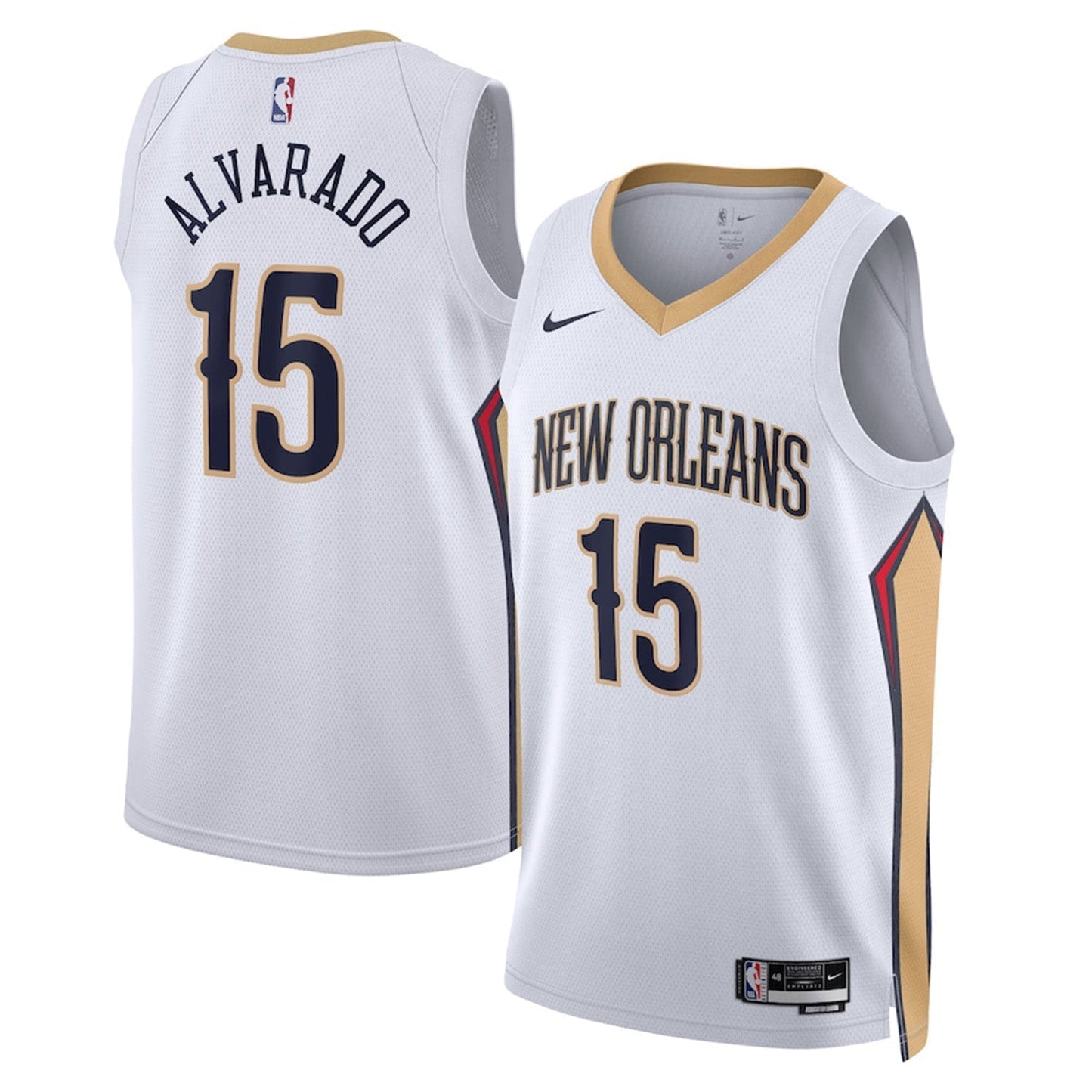 Jose Alvarado New Orleans Pelicans 15 Jersey
