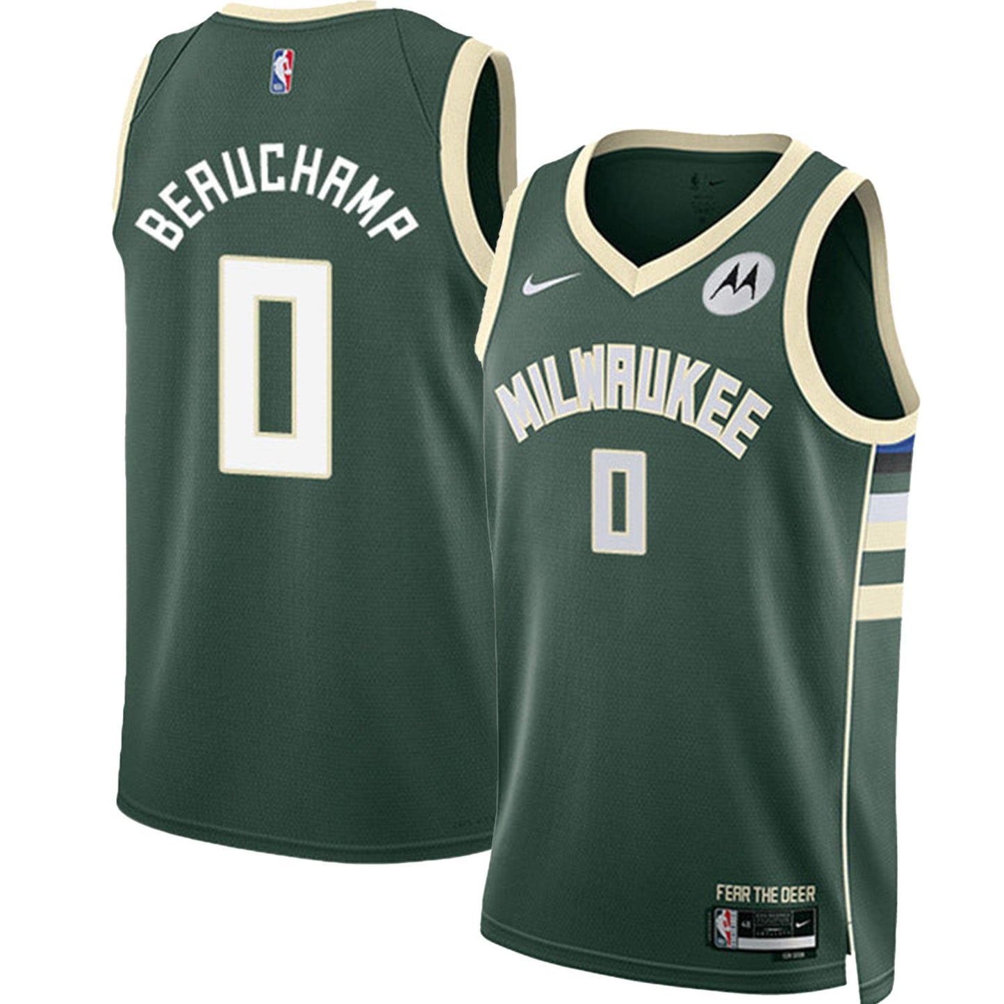 Marjon Beauchamp Milwaukee Bucks 0 Jersey