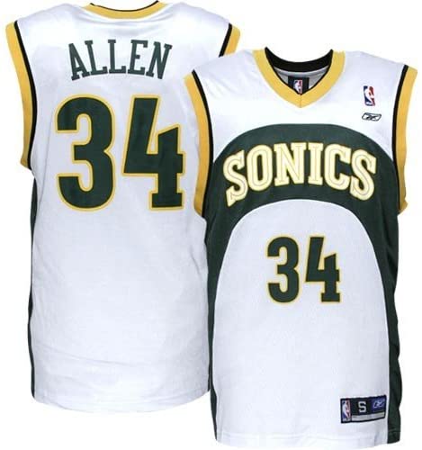 Ray Allen Seattle Super Sonics 34 Jersey