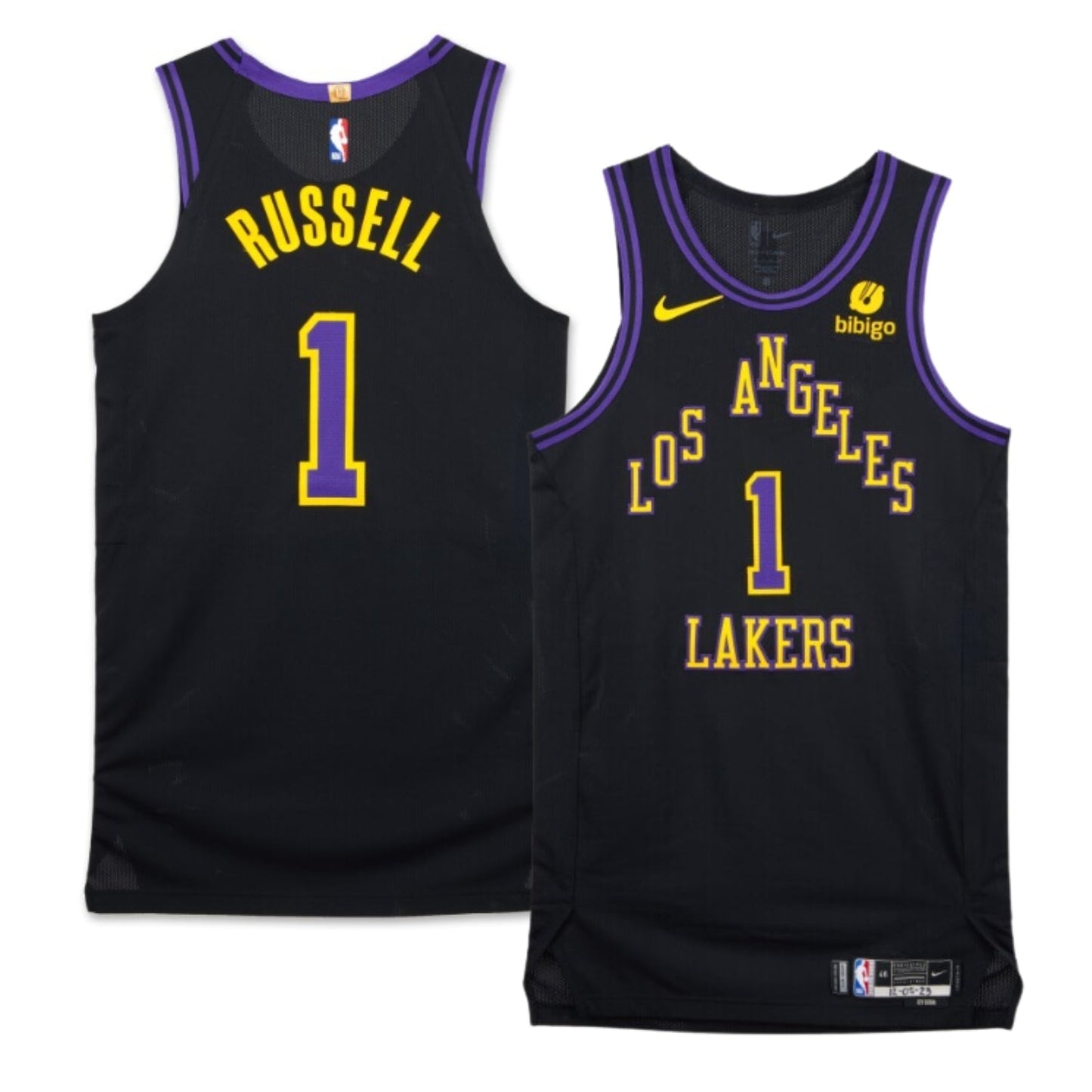 D'angelo Russell Los Angeles Lakers 1 Jersey