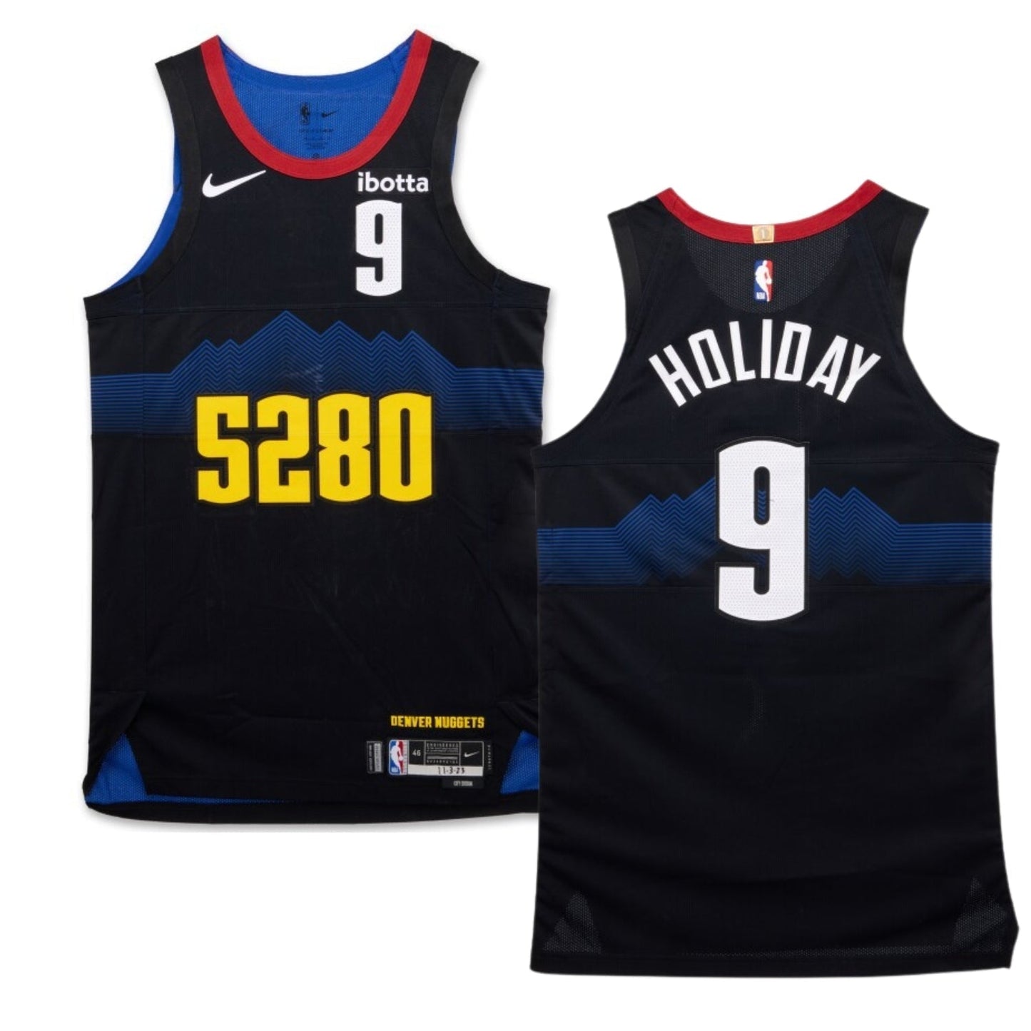 Justin Holiday Denver Nuggets 9 Jersey
