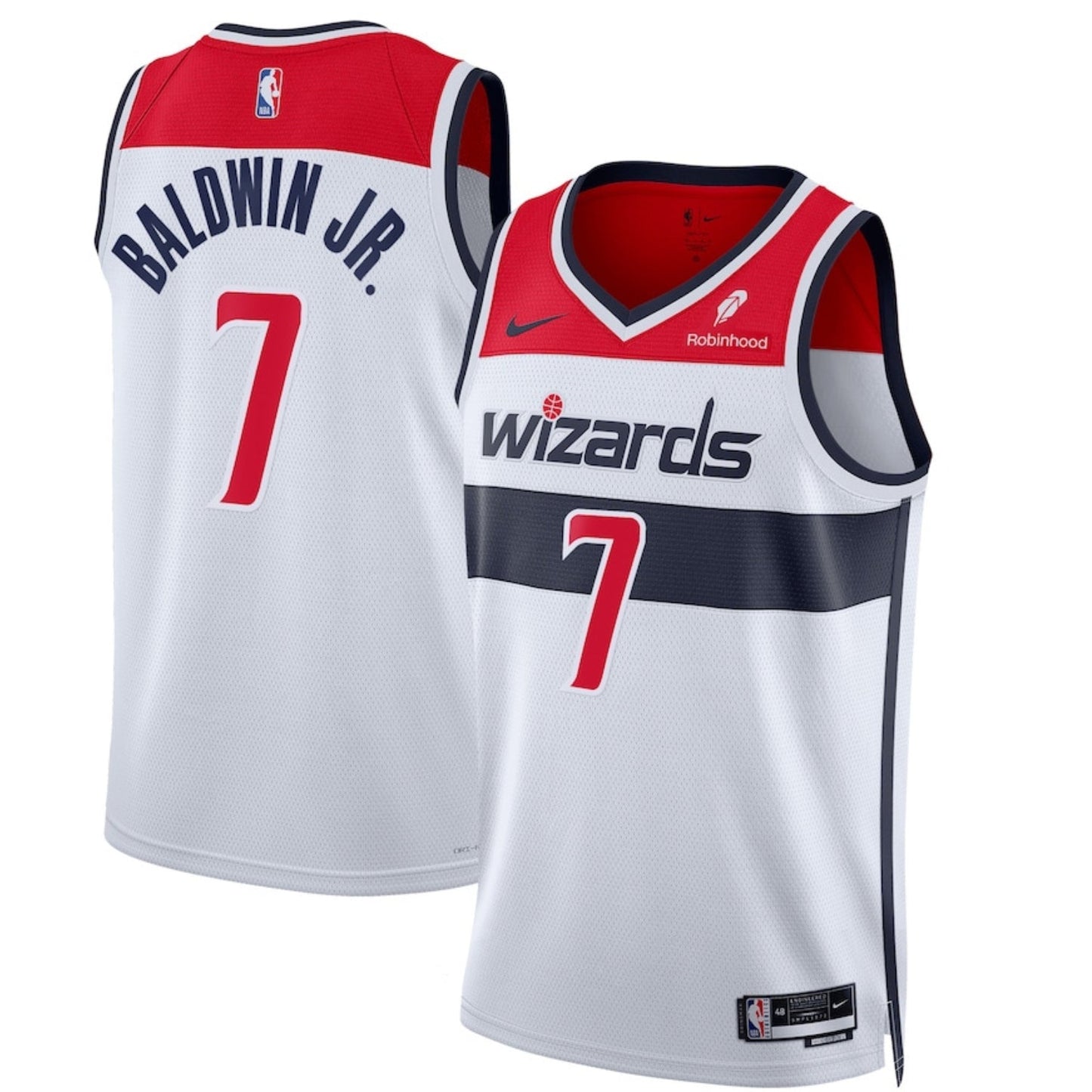 Patrick Baldwin Jr. Washington Wizards 7 Jersey