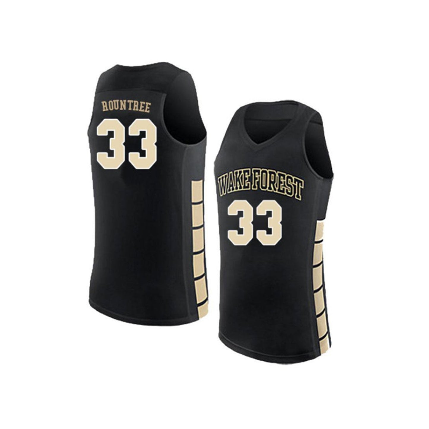 Aaron Rountree Wake Forest Demon Deacons 33 Jersey