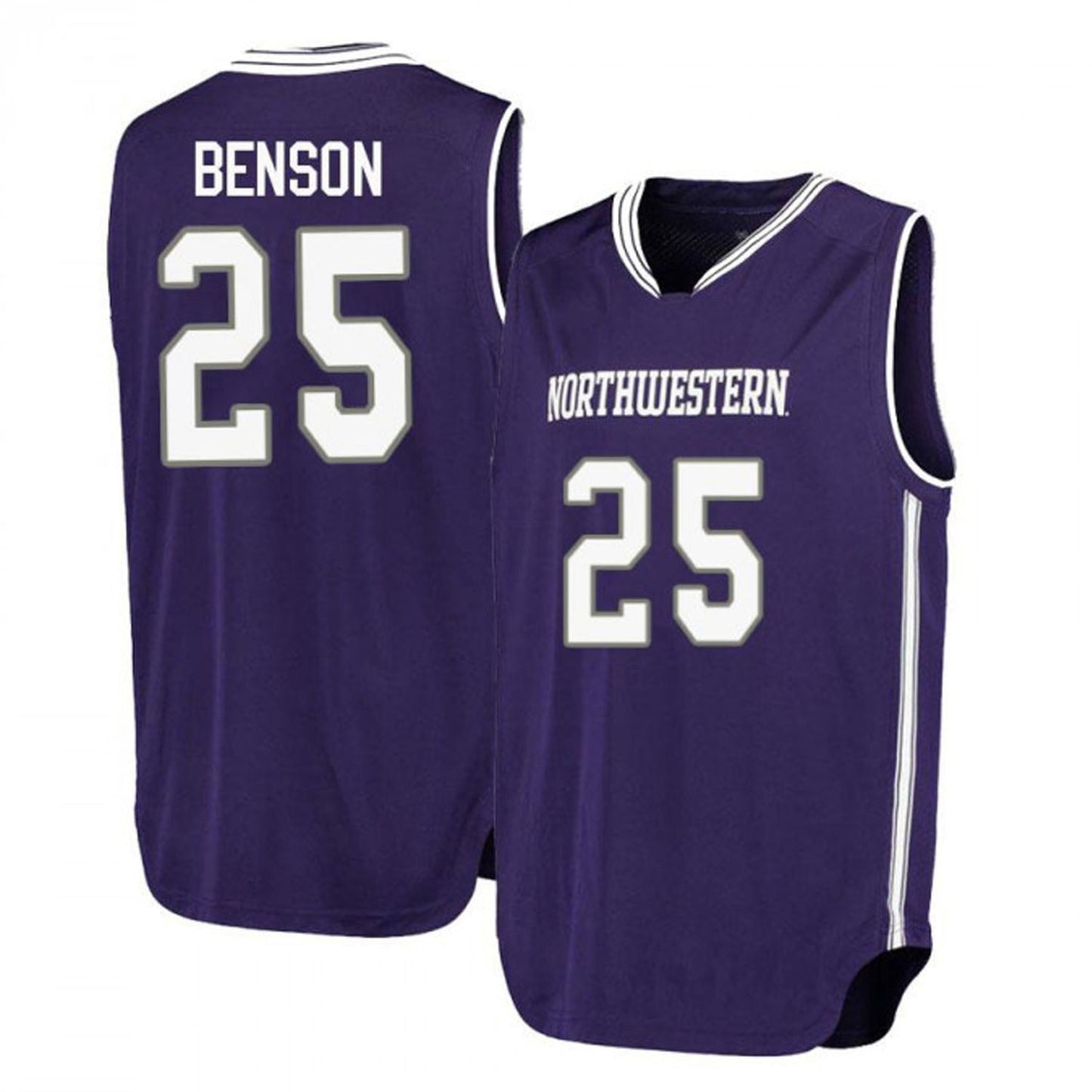 Barret Benson Northwestern Wildcats 25 Jersey
