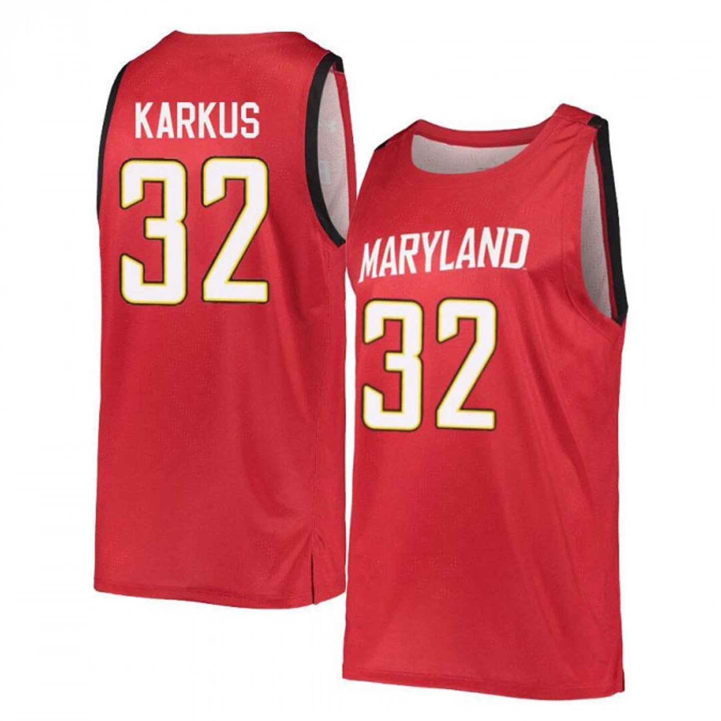 Brett Karkus Maryland Terrapins 32 Jersey