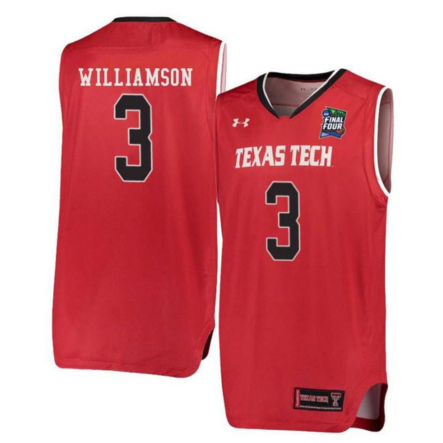 CJ Williamson Texas Tech Red Raiders 3 Jersey