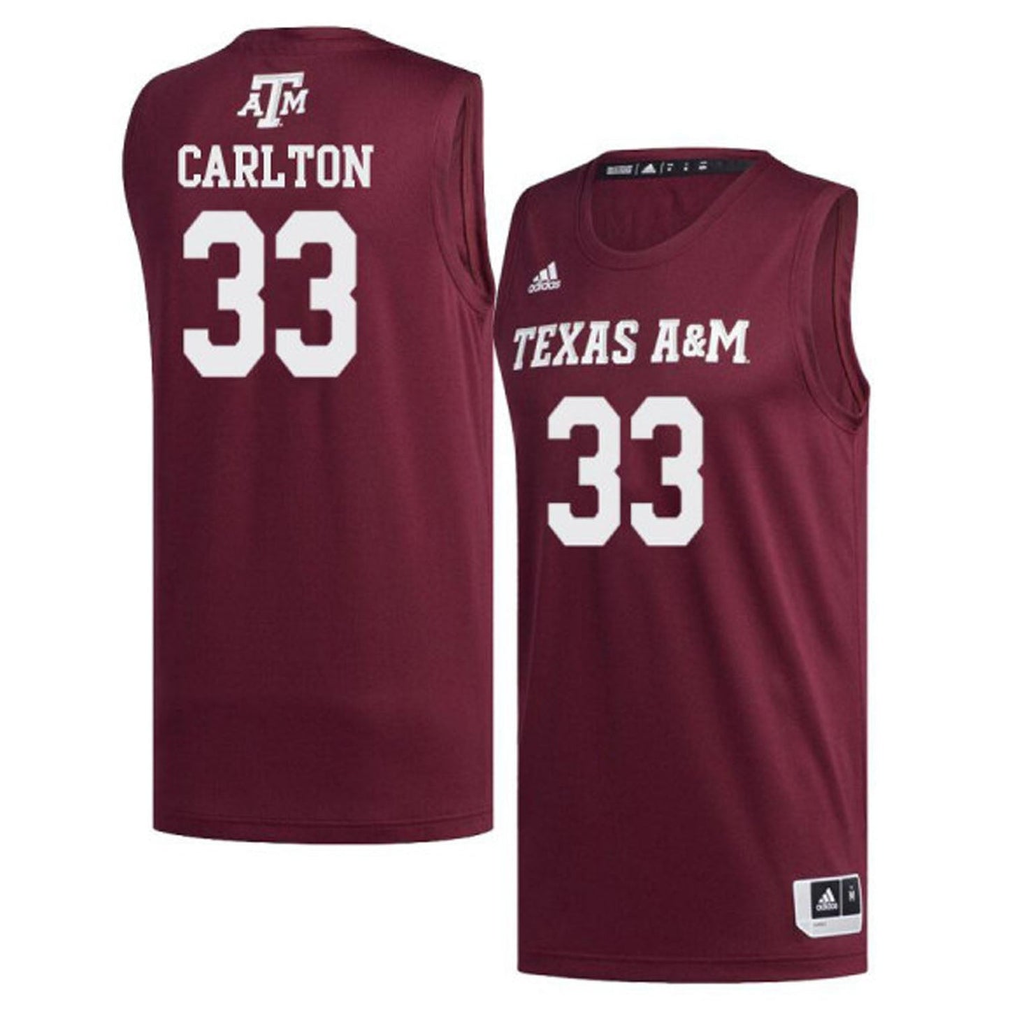 Chase Carlton Texas A&M 33 Jersey