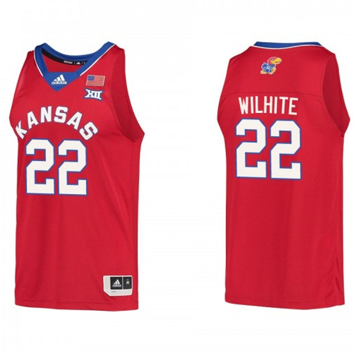 Dillon Wilhite Kansas Jayhawks 22 Jersey