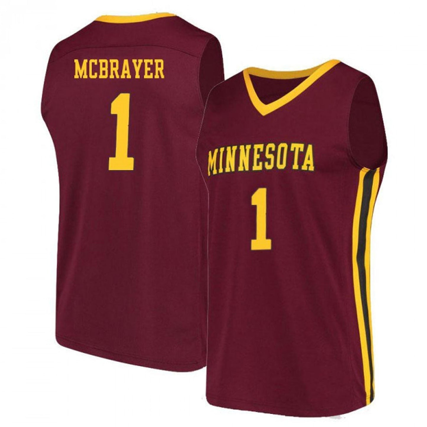 Dupree McBrayer Minnesota Golden Gophers 1 Jersey