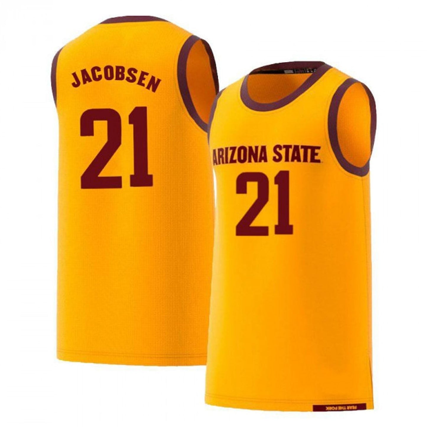 Eric Jacobsen Arizona State Sun Devils 21 Jersey