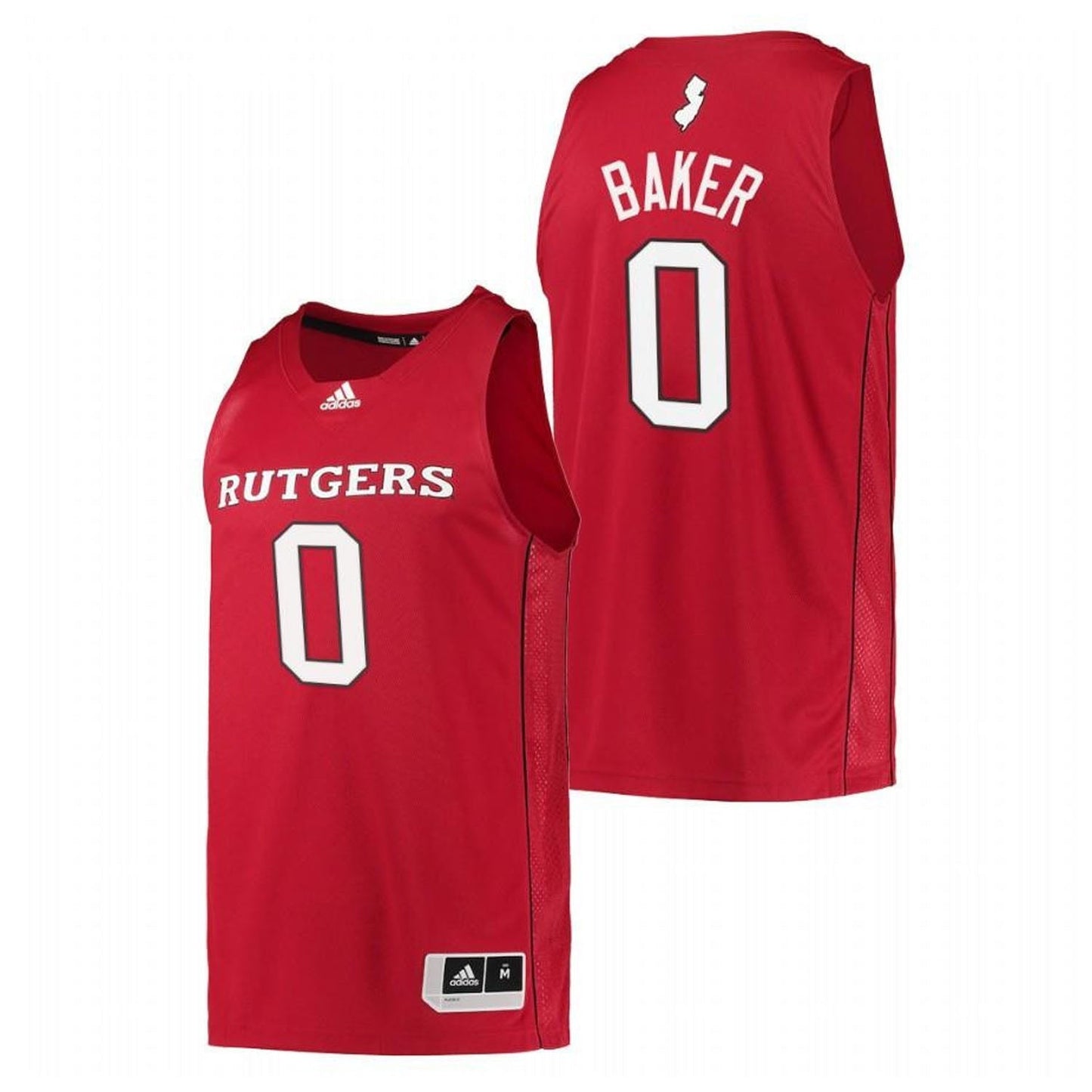 Geo Baker Rutgers Scarlet Knights 0 Jersey