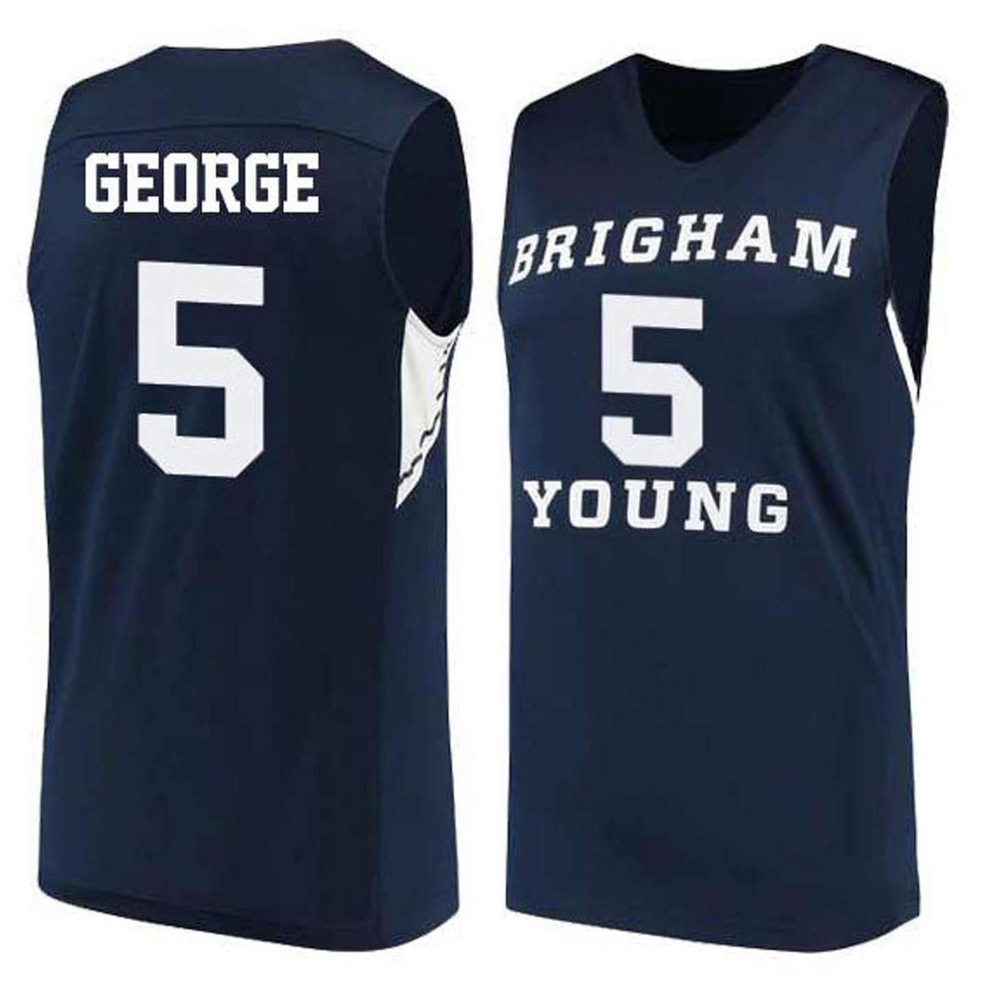Gideon George BYU Cougars 5 Jersey