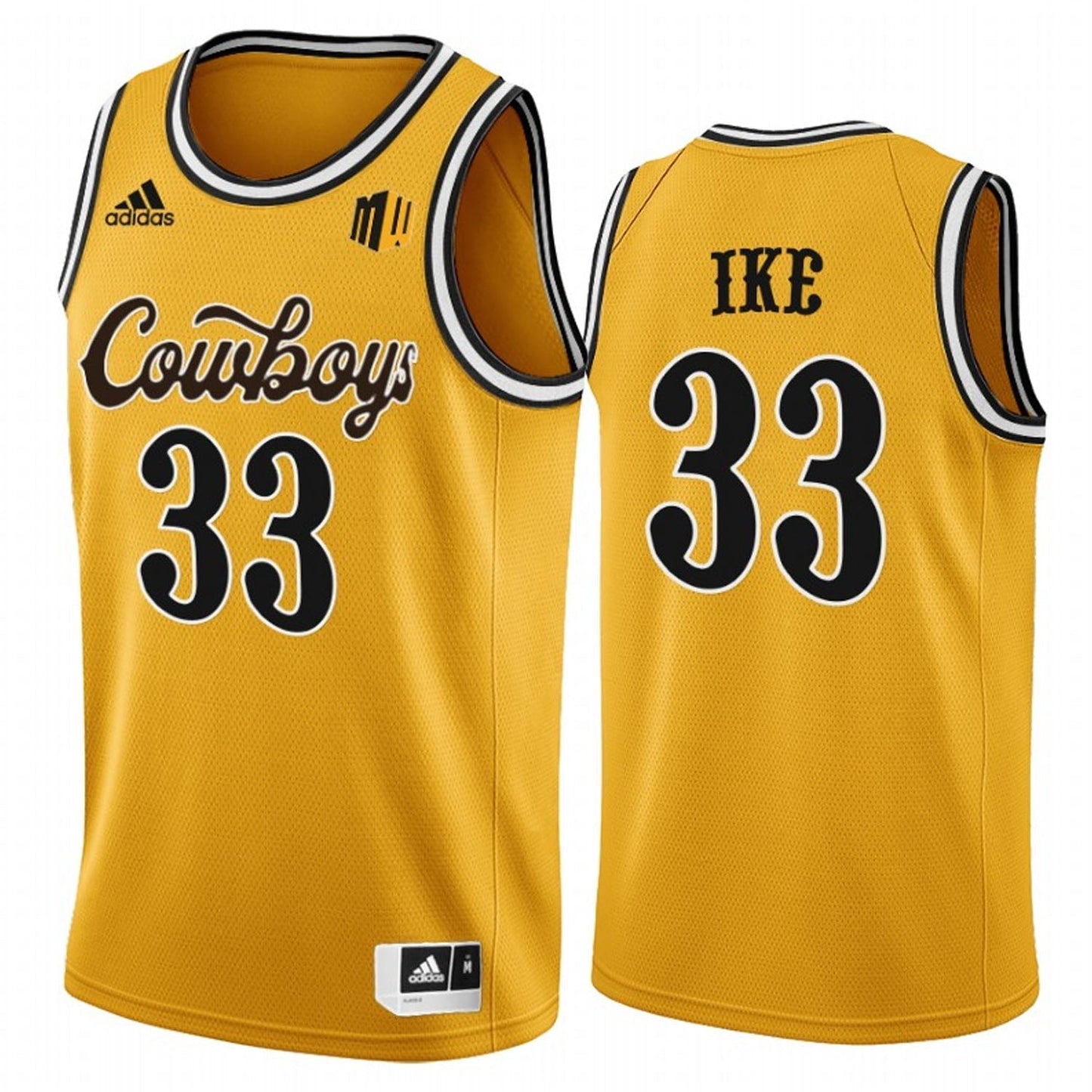 Graham Ike Wyoming Cowboys 33 Jersey