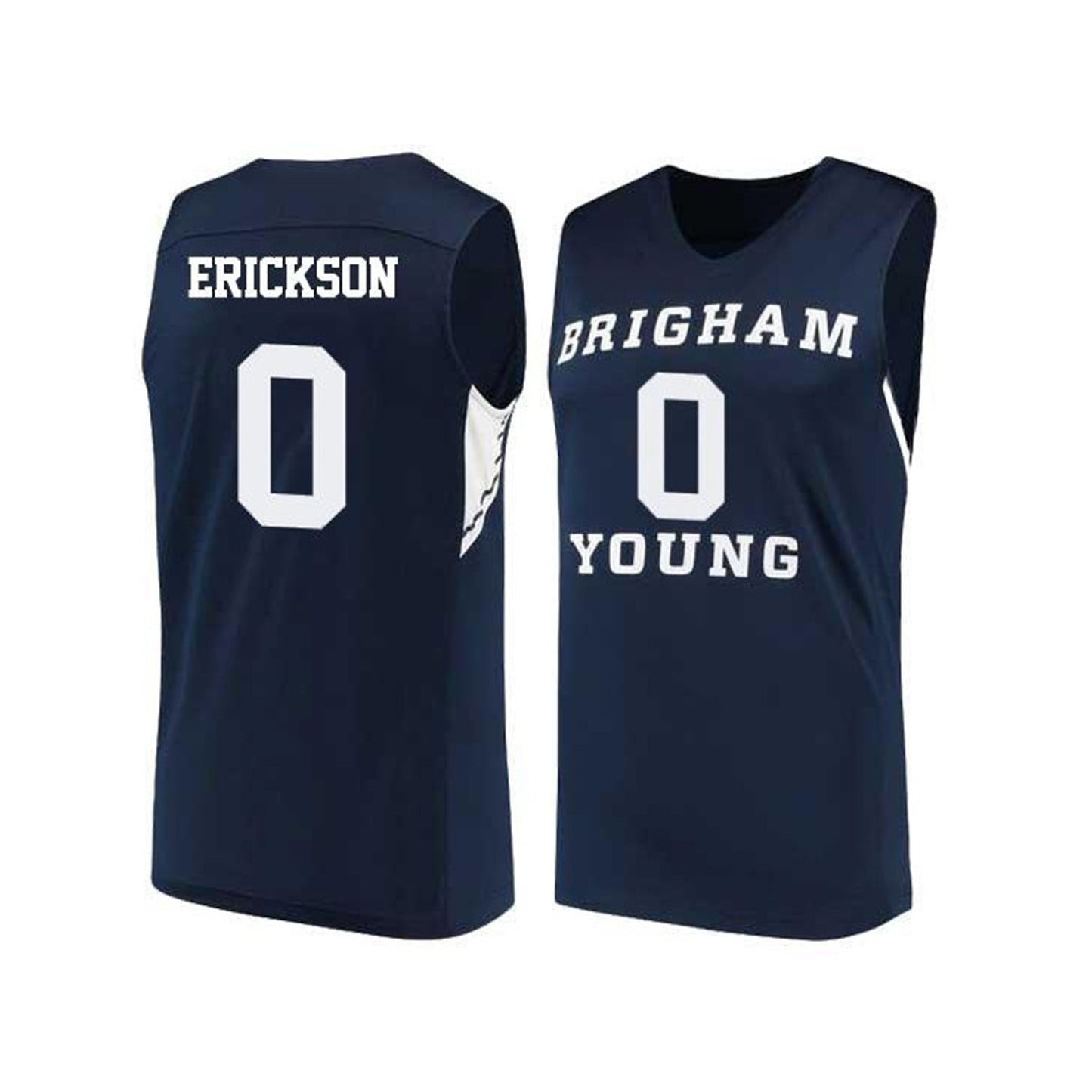 Hunter Erickson BYU Cougars 0 Jersey