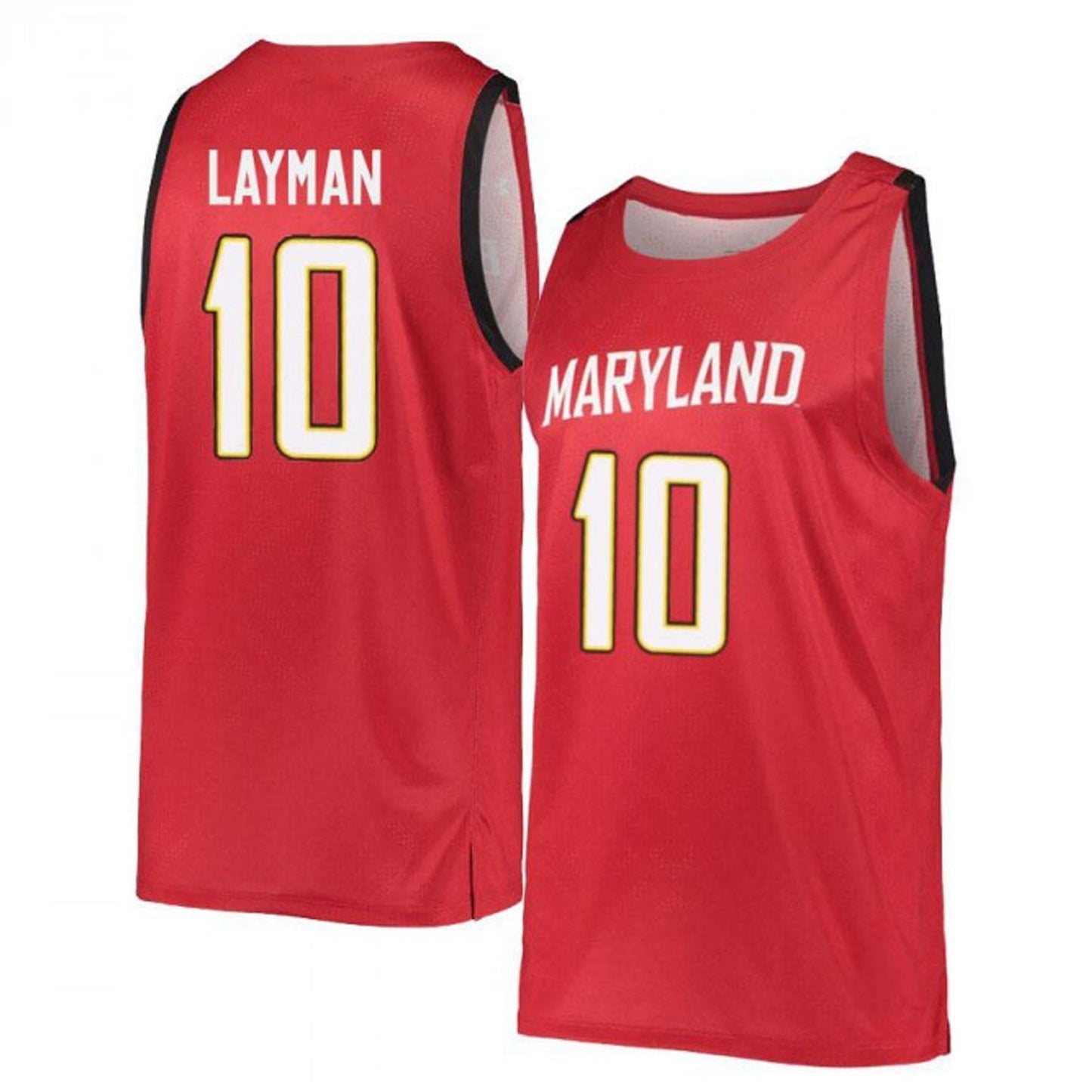 Jake Layman Maryland Terrapins 10 Jersey