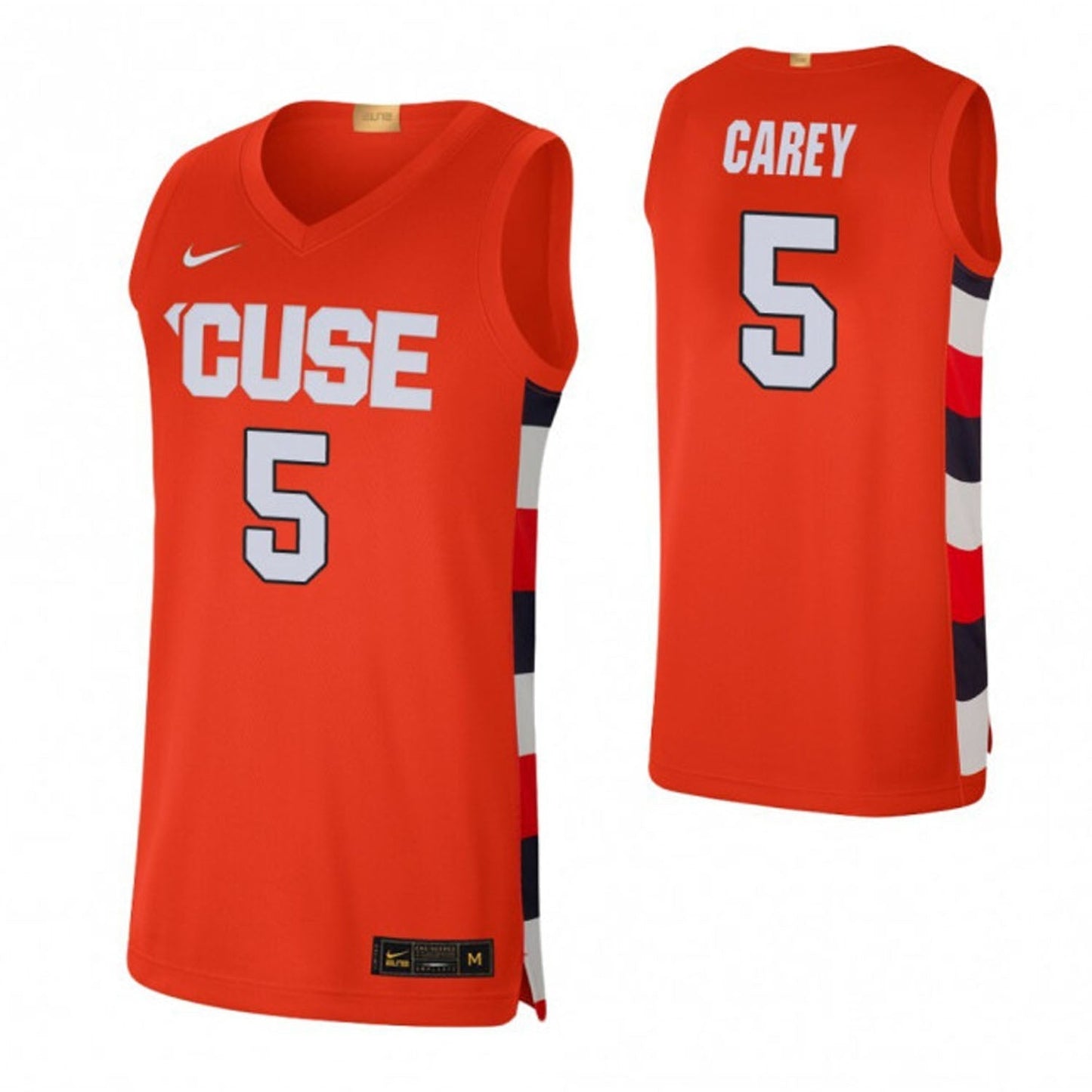 Jalen Carey Syracuse Orange 5 Jersey