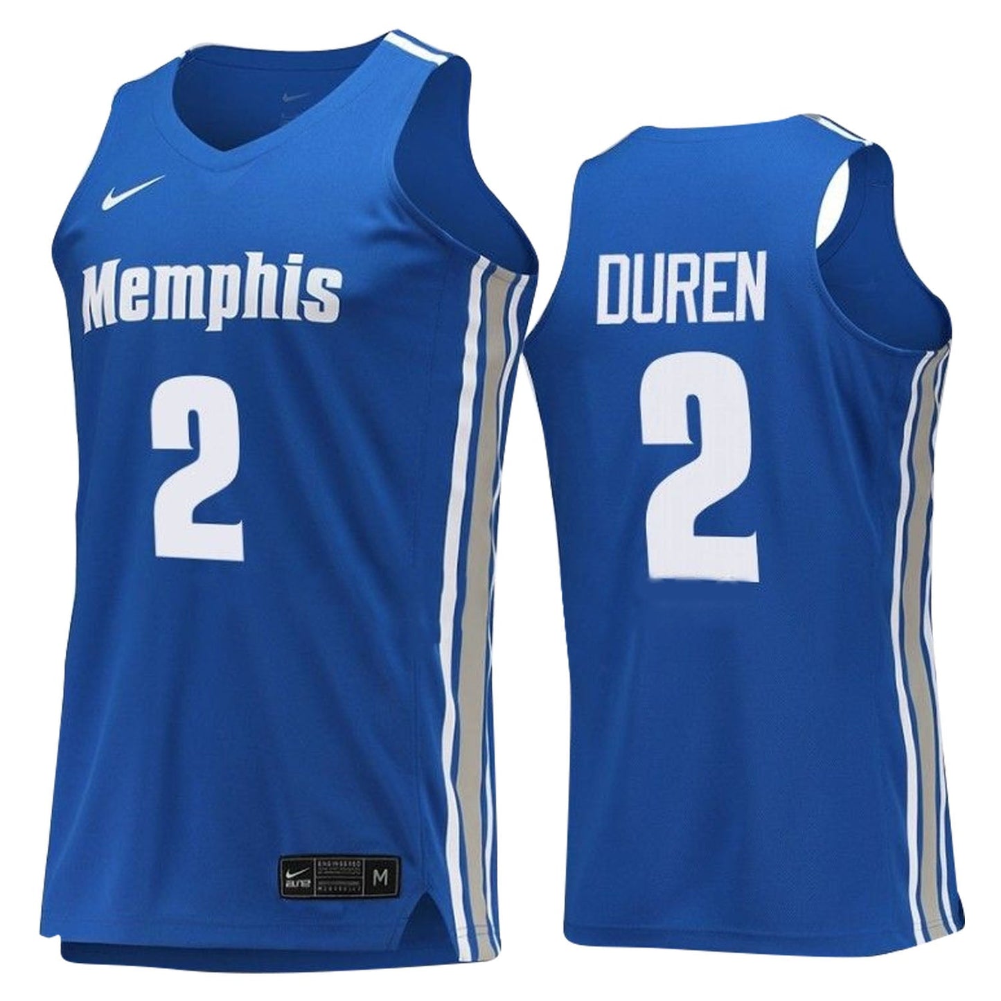 Jalen Duren Memphis Tigers 2 Jersey